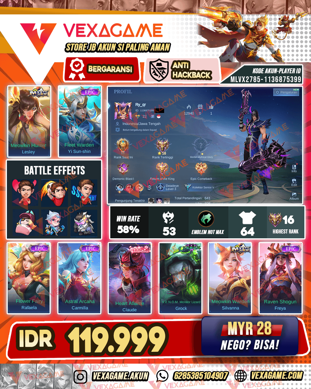 Granger Create | Akun Murah