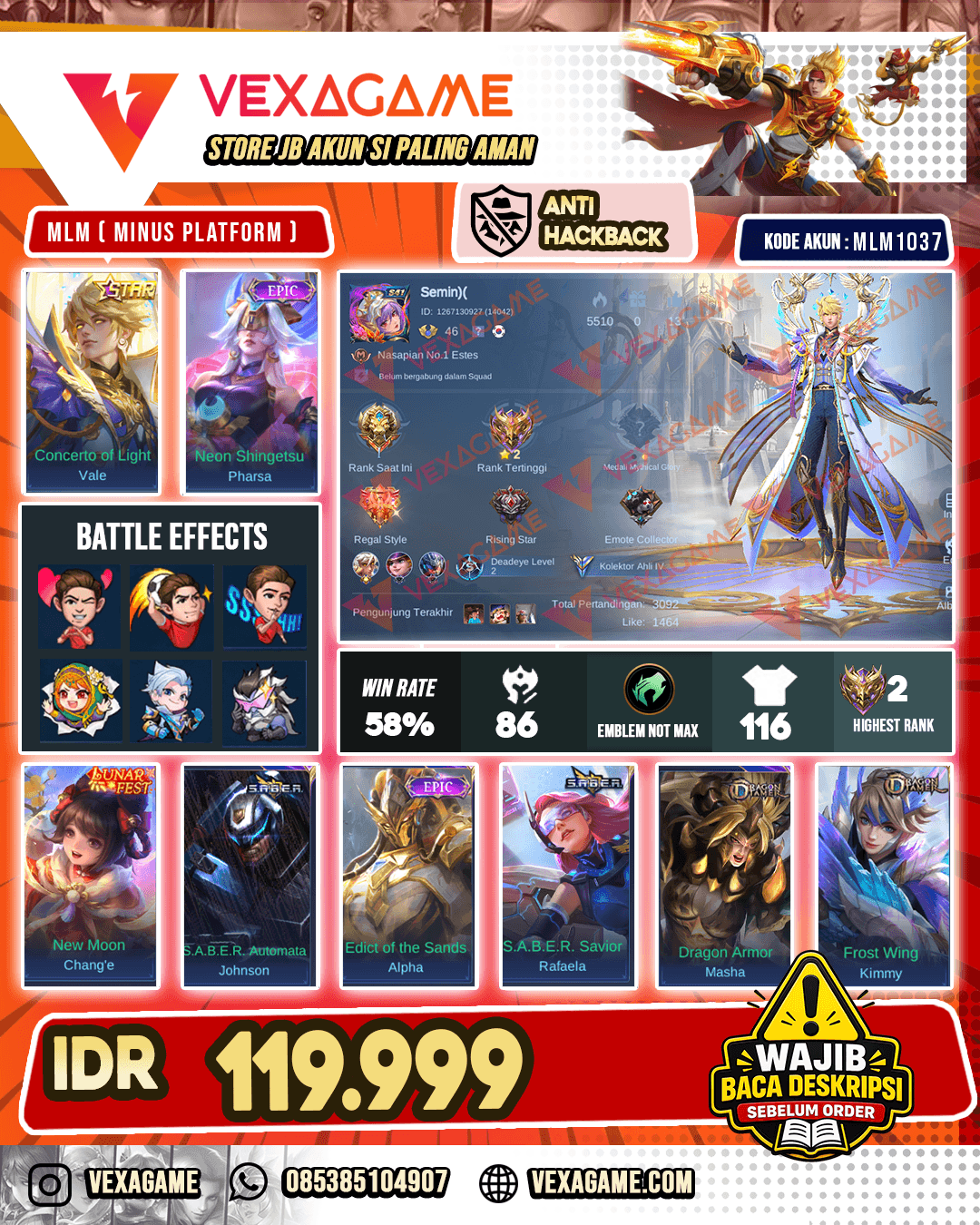 Vale Annual Star | Parsha Epic