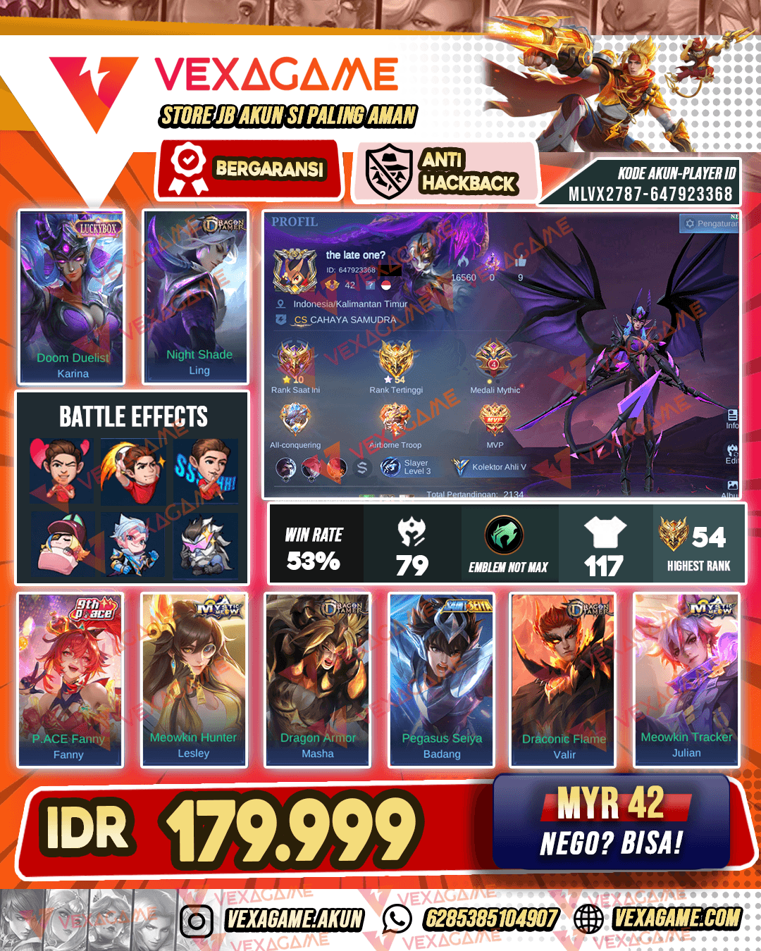 Ling Dragon Tamer X Lancelot Epic