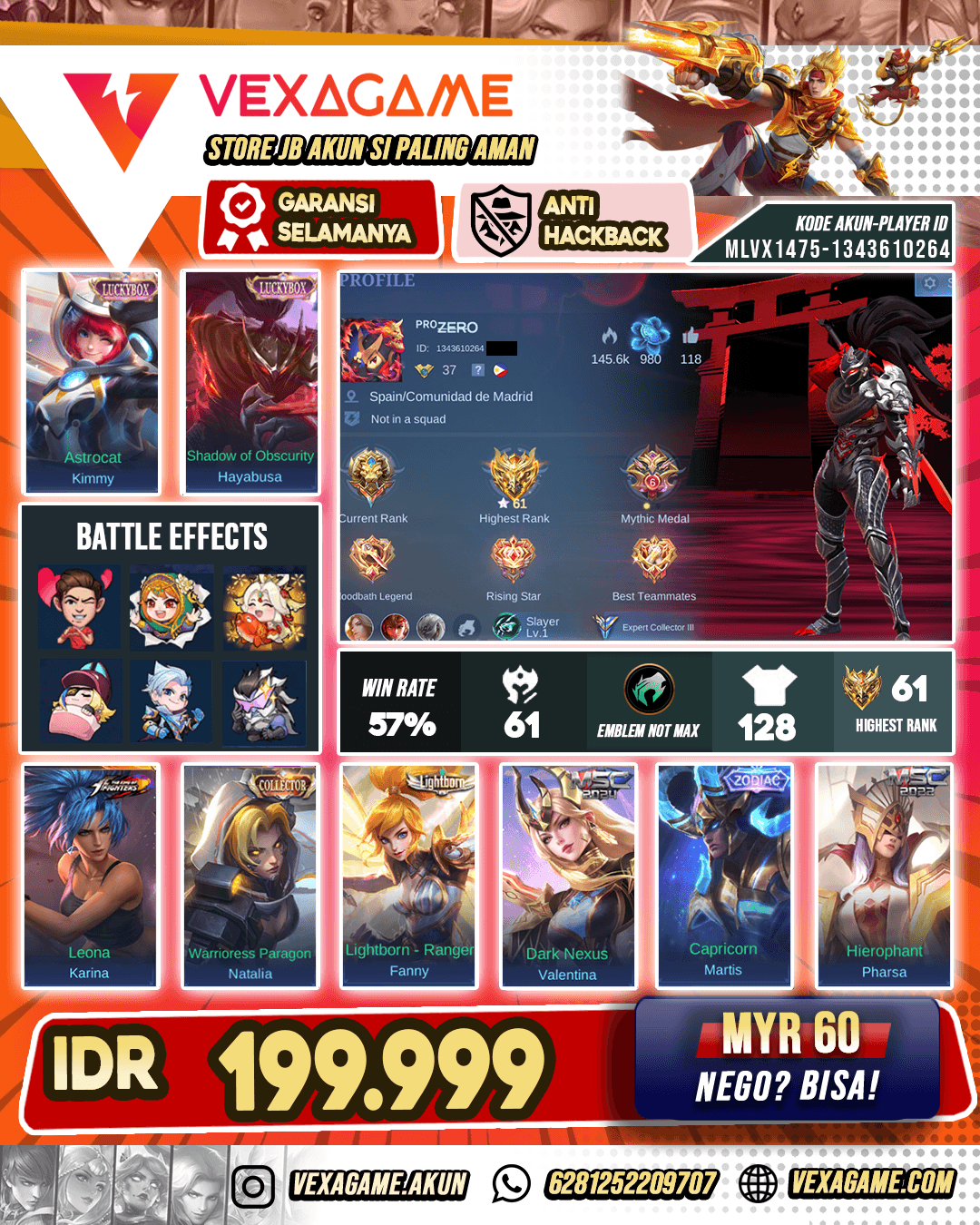Hayabusa X Kimmy Luckybox