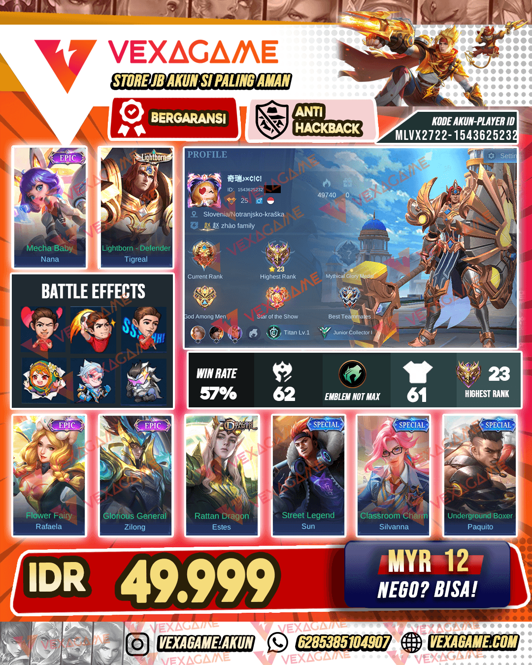 Akun Murah