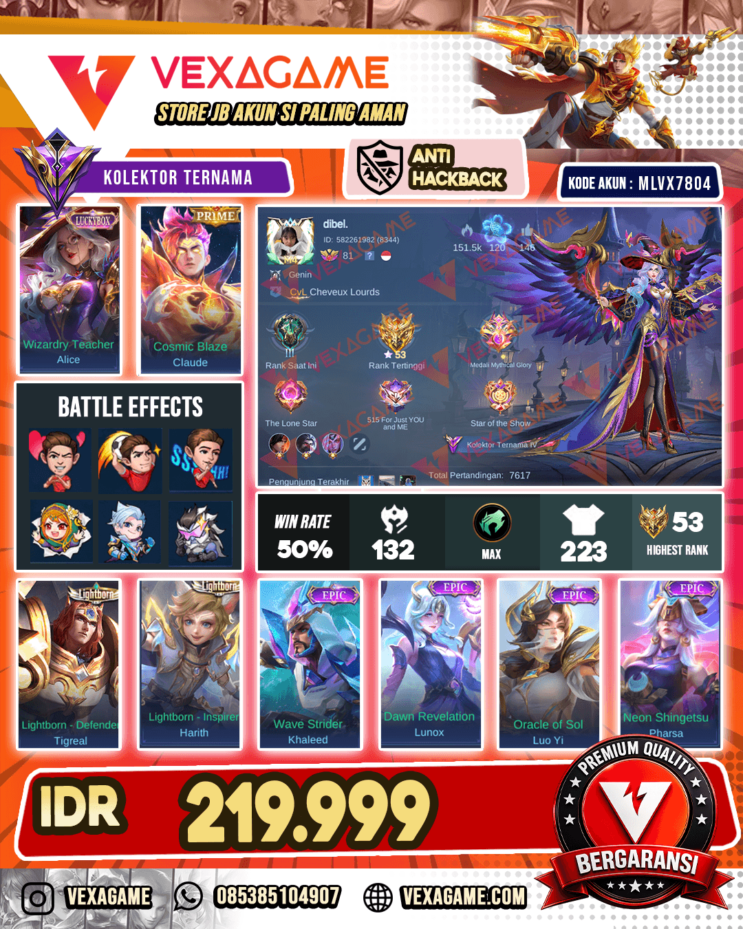 Alice Luckybox | Claude Prime
