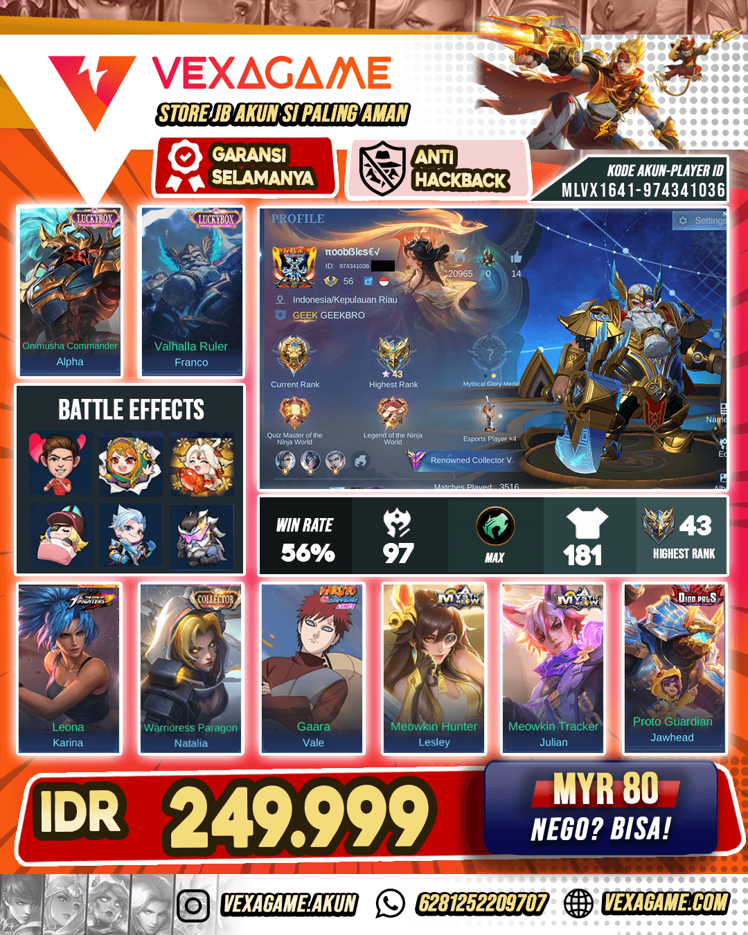 Franco Luckybox X Alpha Luckybox