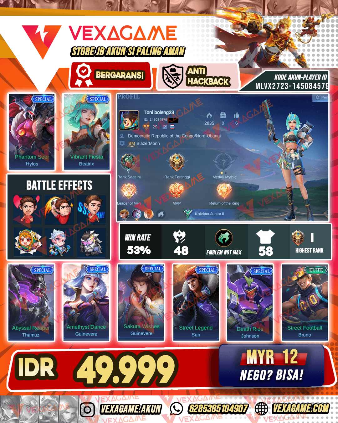 Akun Murah Hemat Di Kantong