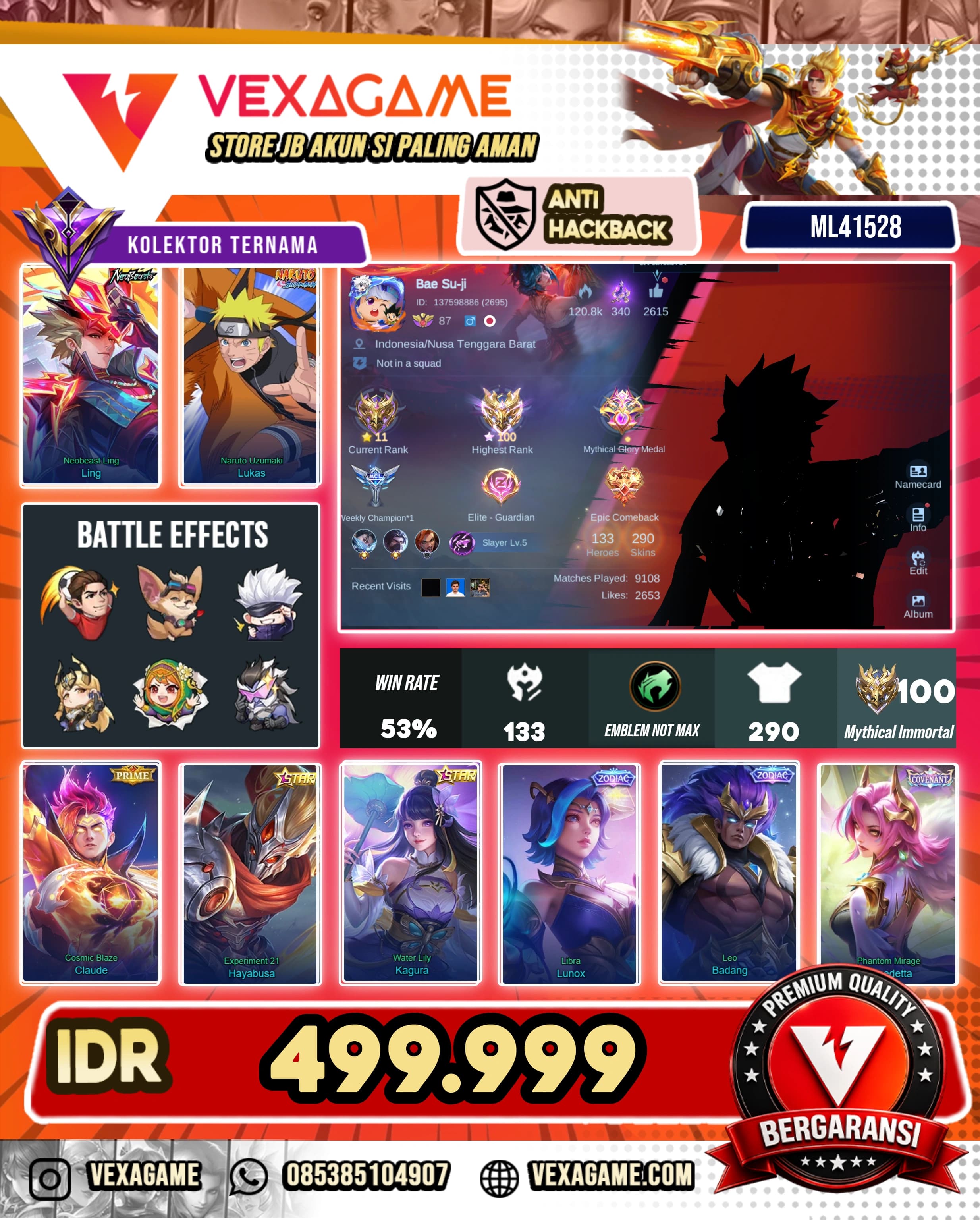 Ling Neobeast | Lukas Naruto | Claude Prime | 2 Zodiac
