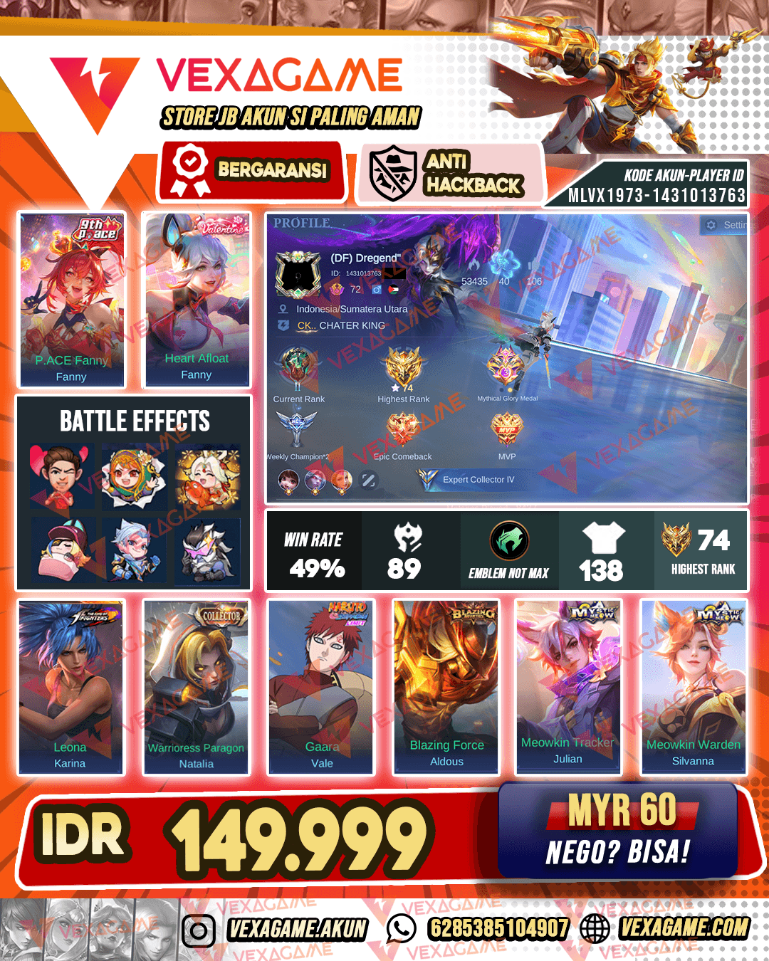 Kagura Epic X Moskov Epic X Kimmy Dragon Tamer