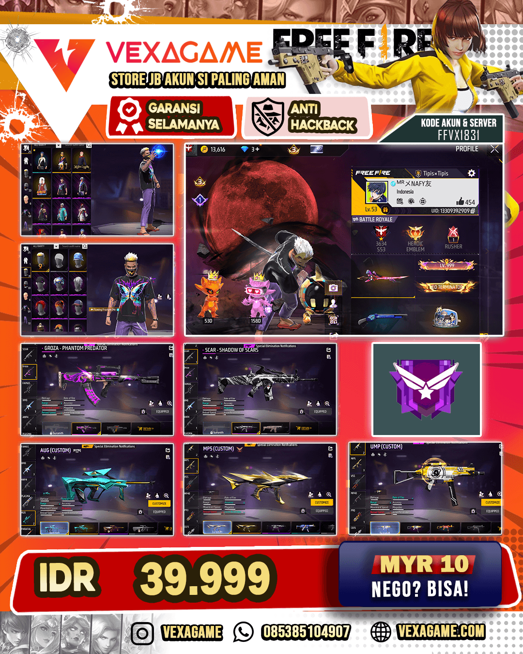 Akun Murah Harga Pelajar