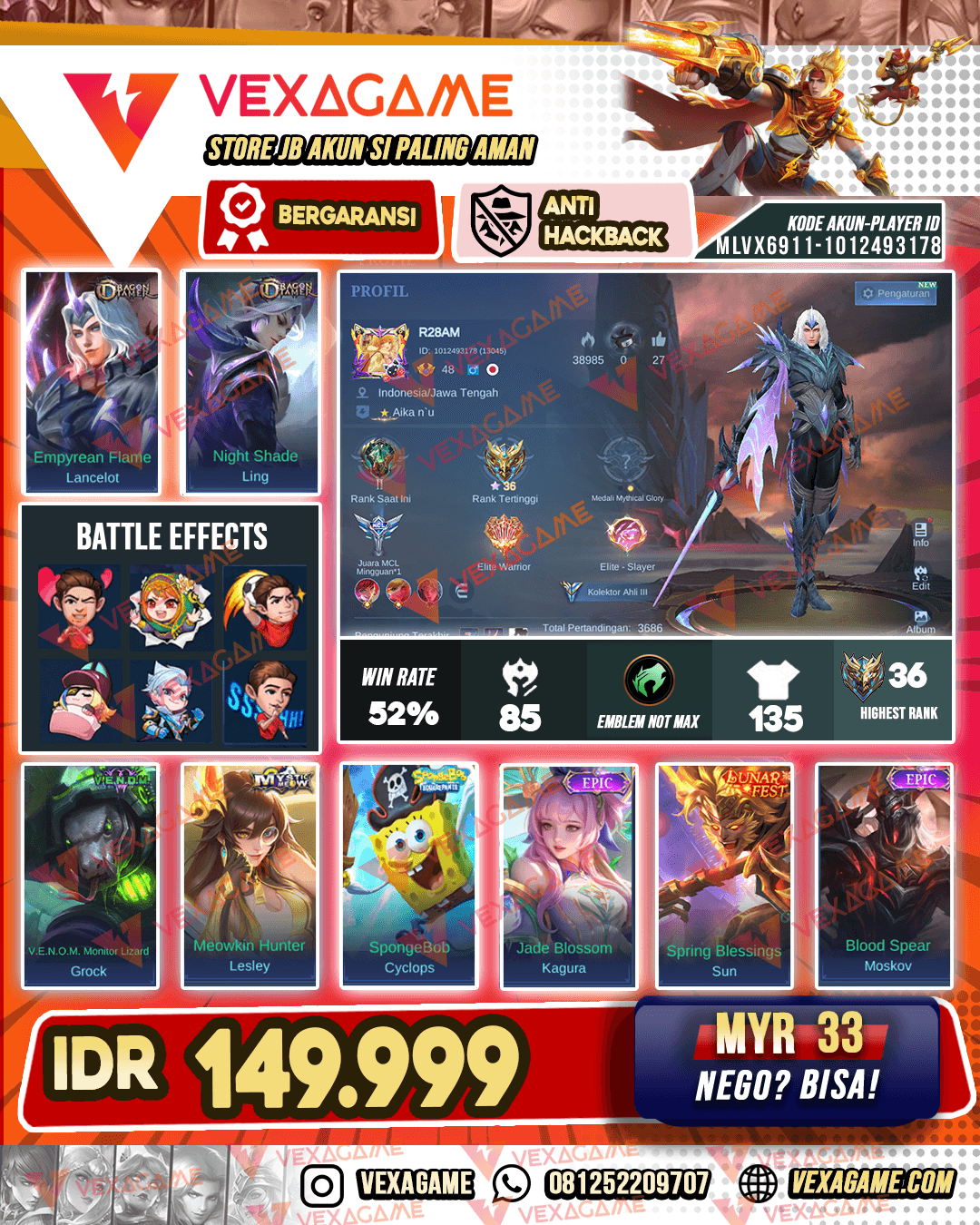 Lancelot Dragon Timer | Ling Dragon Timer | Sun Lunar Fest |
