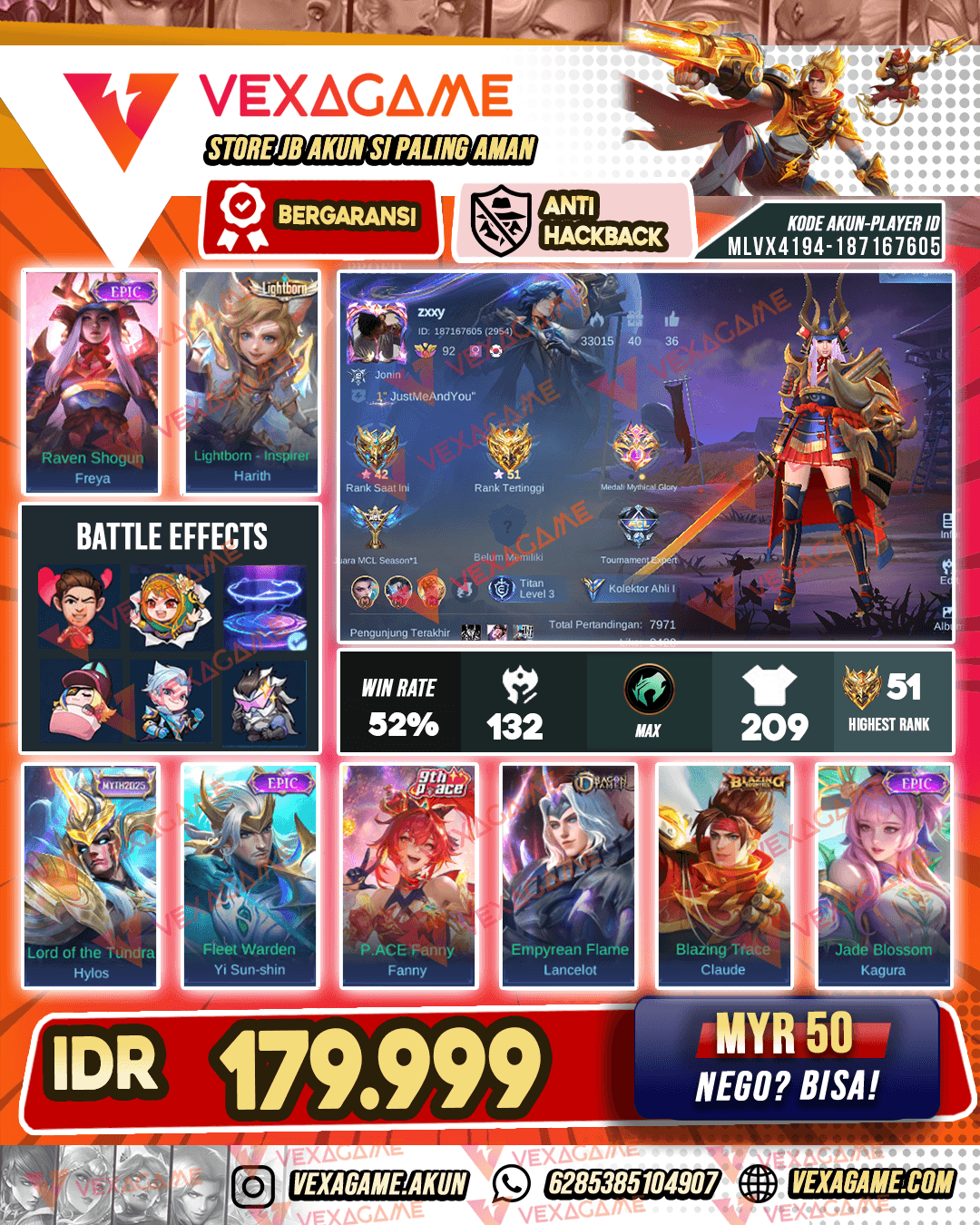 Freya Epic | Harith Lightborn | Hero + Emblem MAX