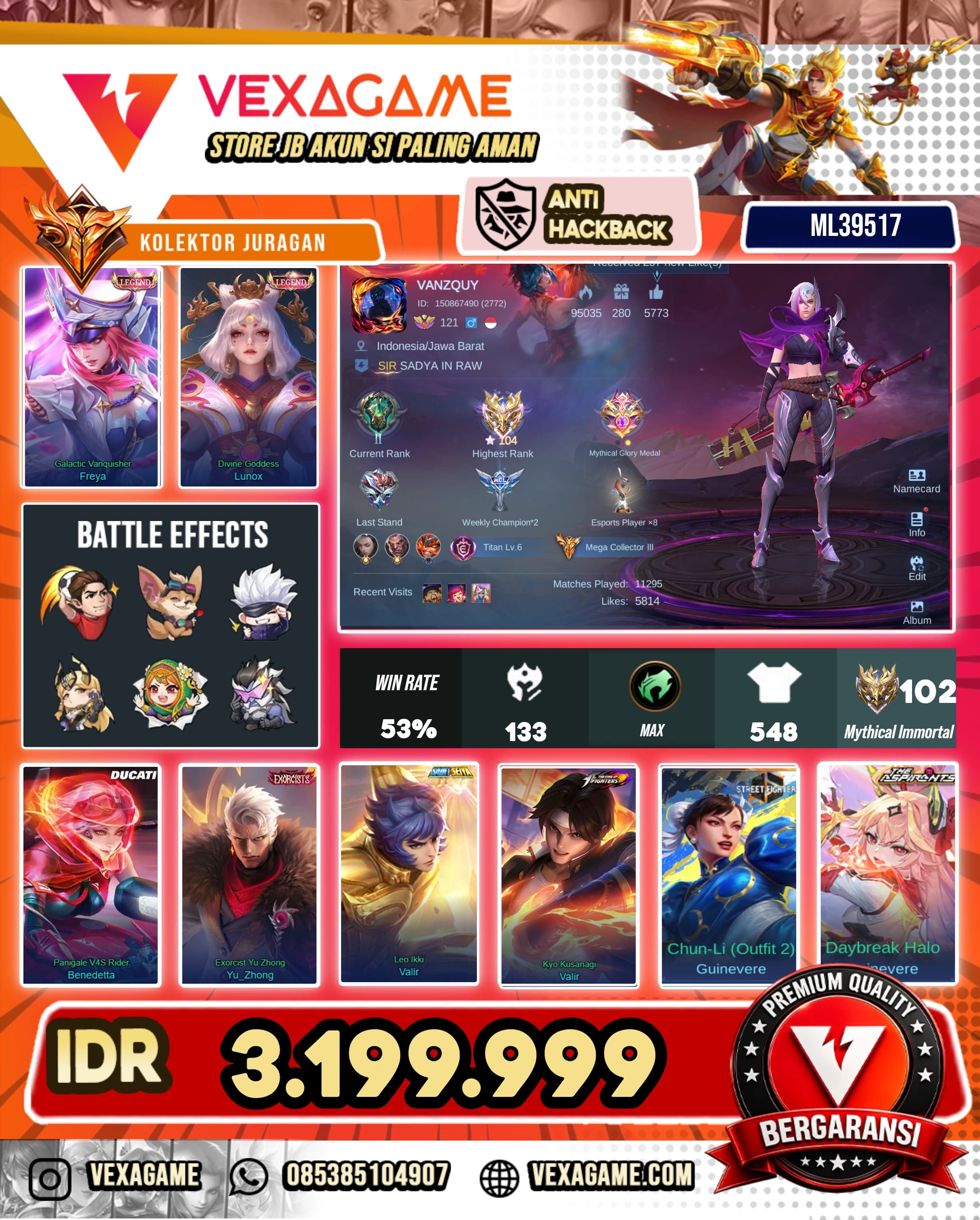 2 Legend | 17 Grand | 17 Exquisite | RECAL TLPH