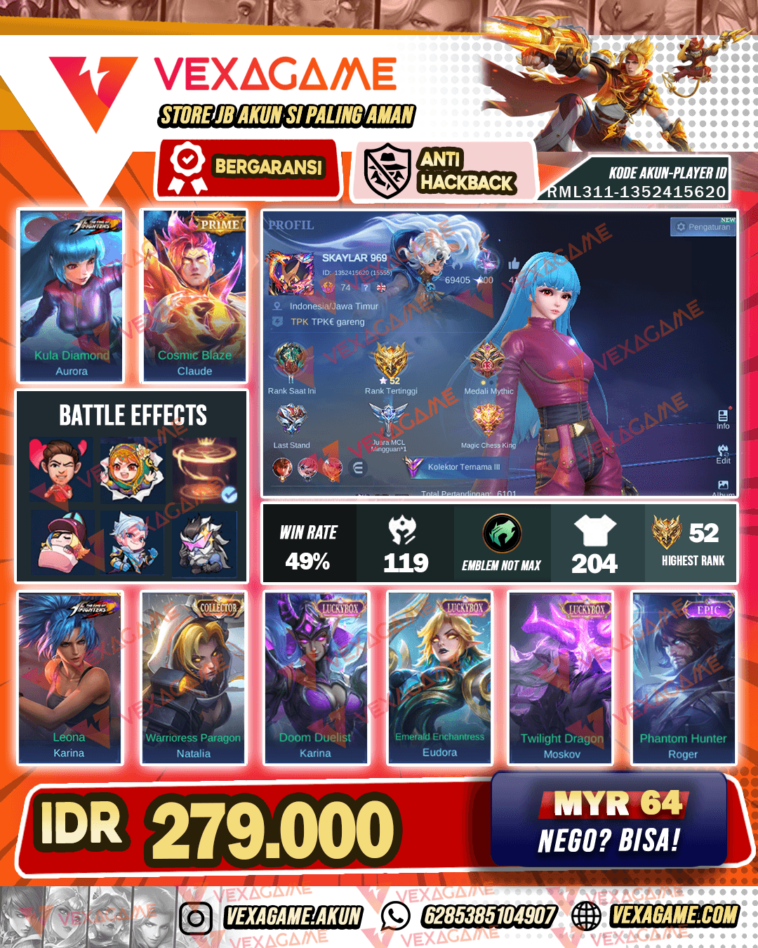 Aurora KOF | Claude Prime