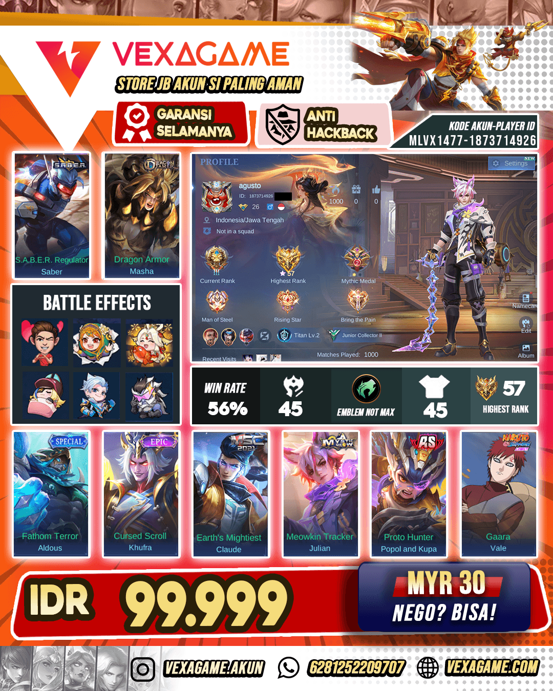 Akun Murah Meriah