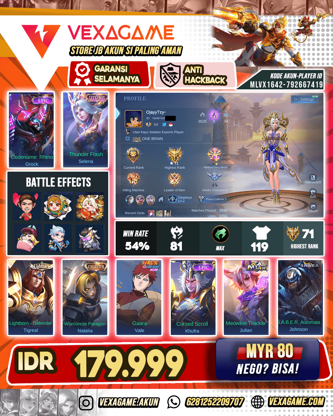Selena Luckybox | Emblem MAX
