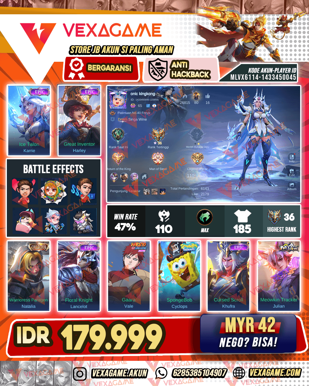 Karrie Epic X Harley Epic | Emblem MAX
