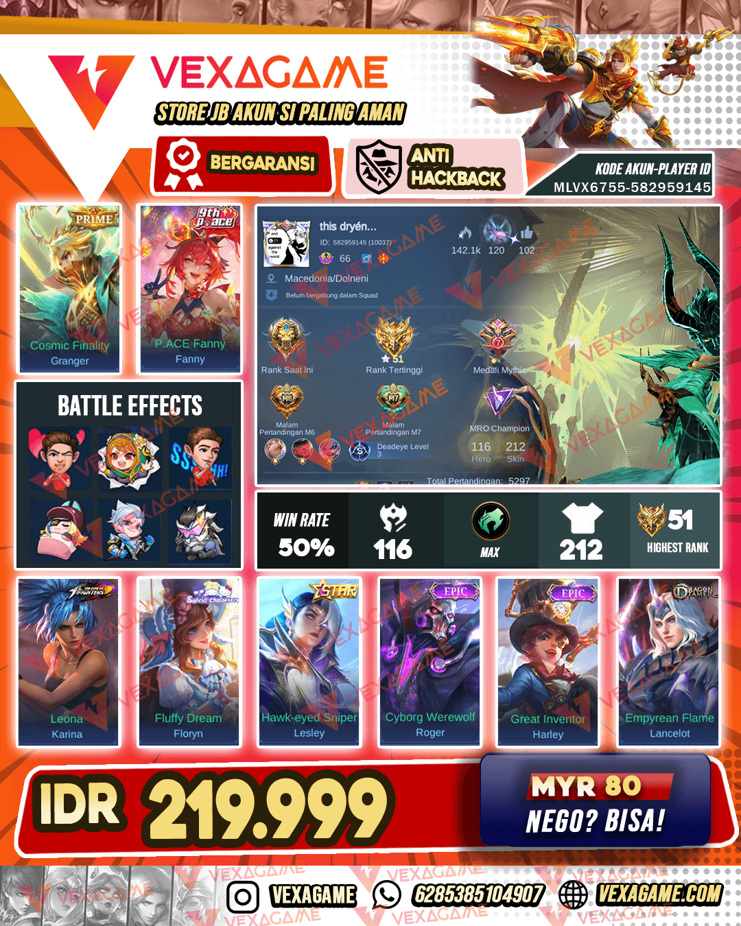Granger Prime | Fanny Pace | Emblem Max