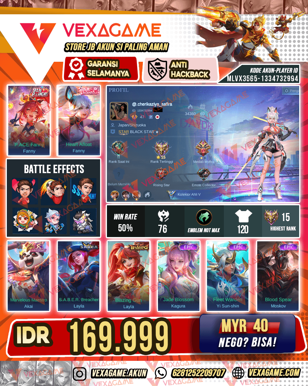 Fanny P ACE X Fanny Valentine