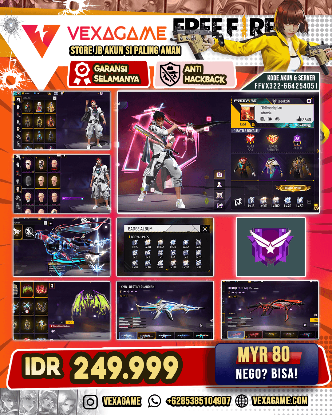 2 EVO | Vault 300++ | Animasi Lobby ON | Semi OLD