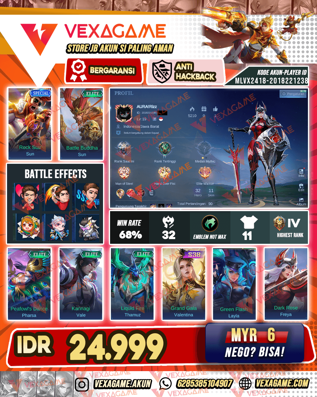 Akun murah hemat du kantong