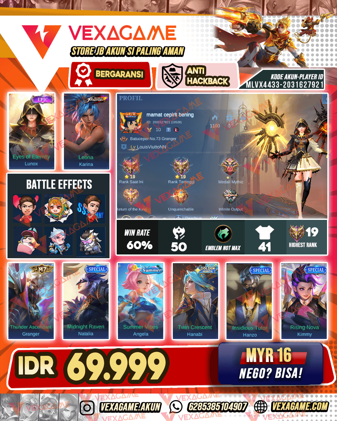 Akun Murah Budget Pelajar