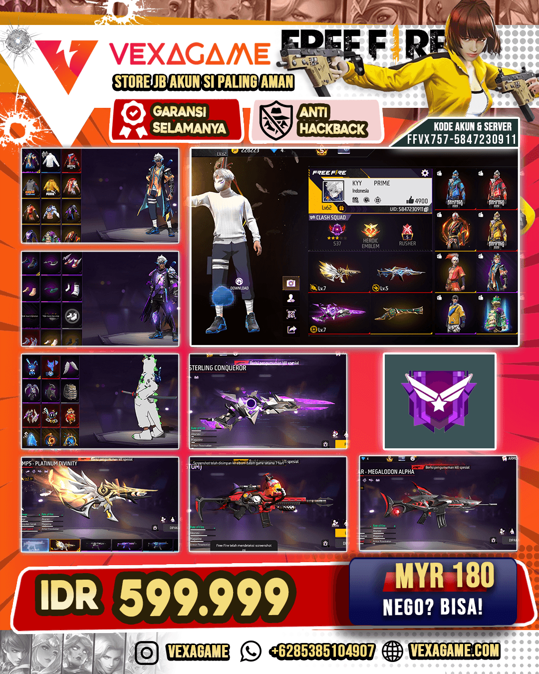 4 EVO 2 MAX | SG 5 RASA | VAULT 300++