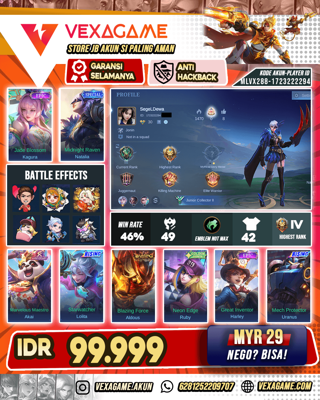 Akun Murah Meriah