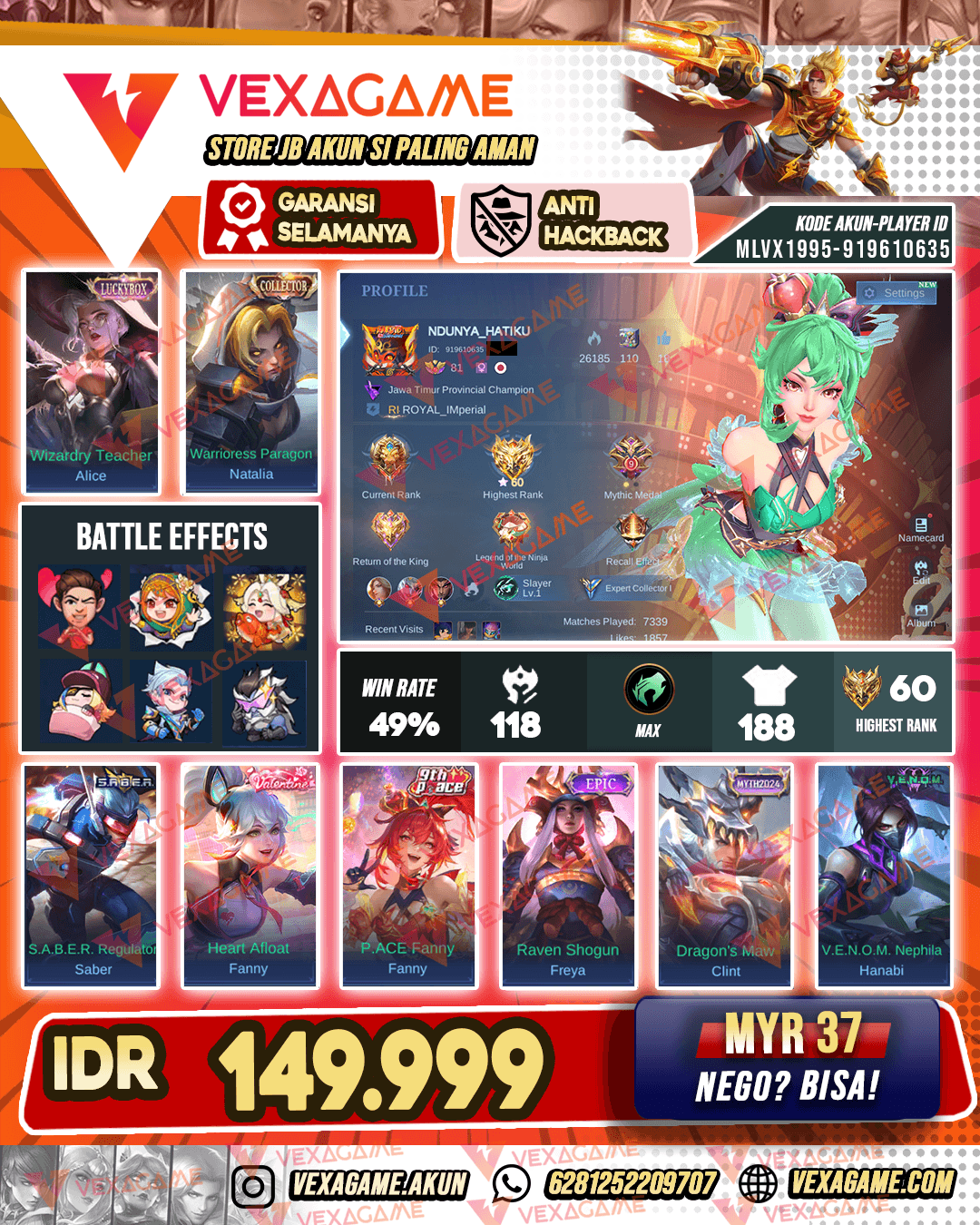 Alice Luckybox | Ex Glory