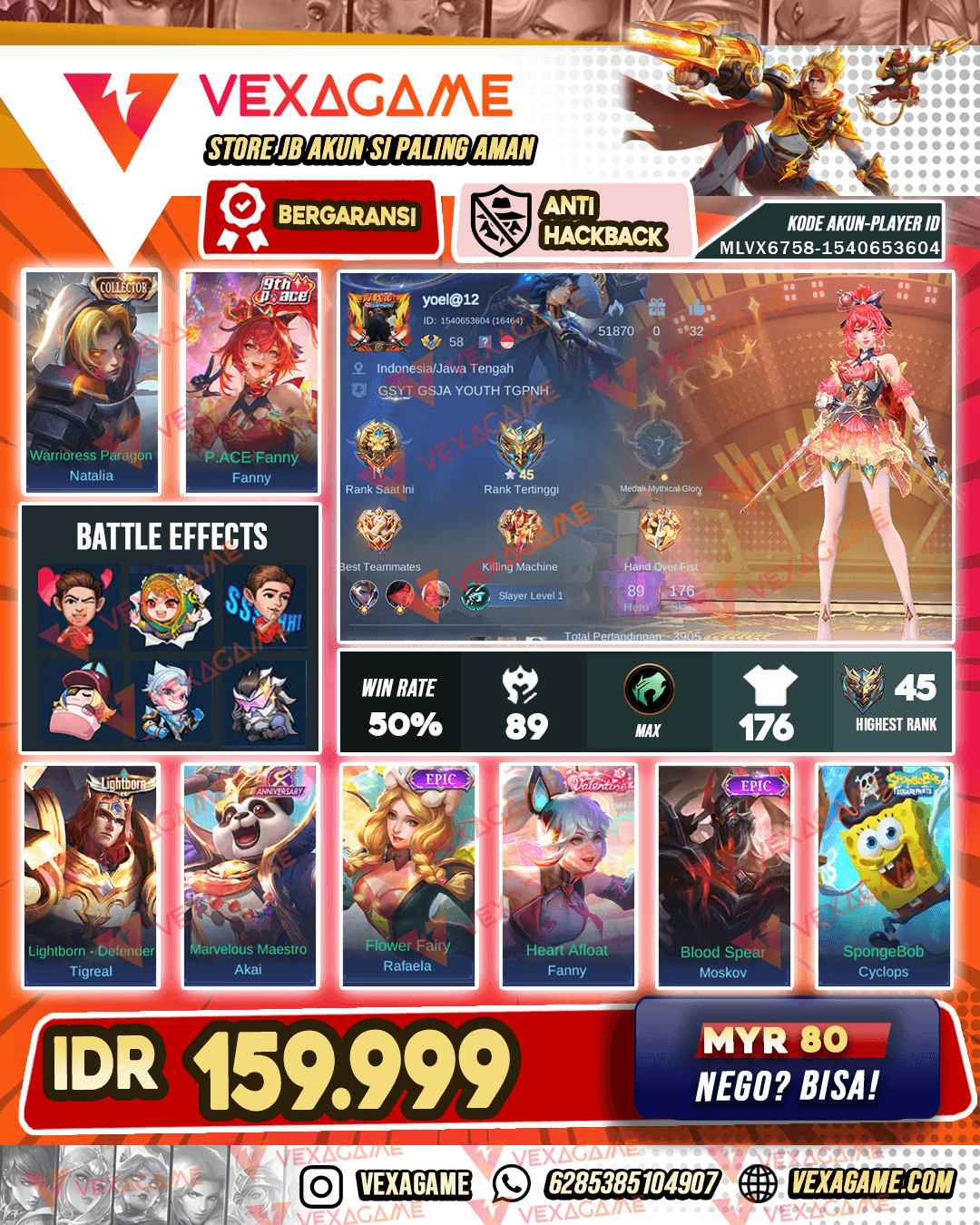 Fanny Pace | Lance Zodiak | Emblem Max