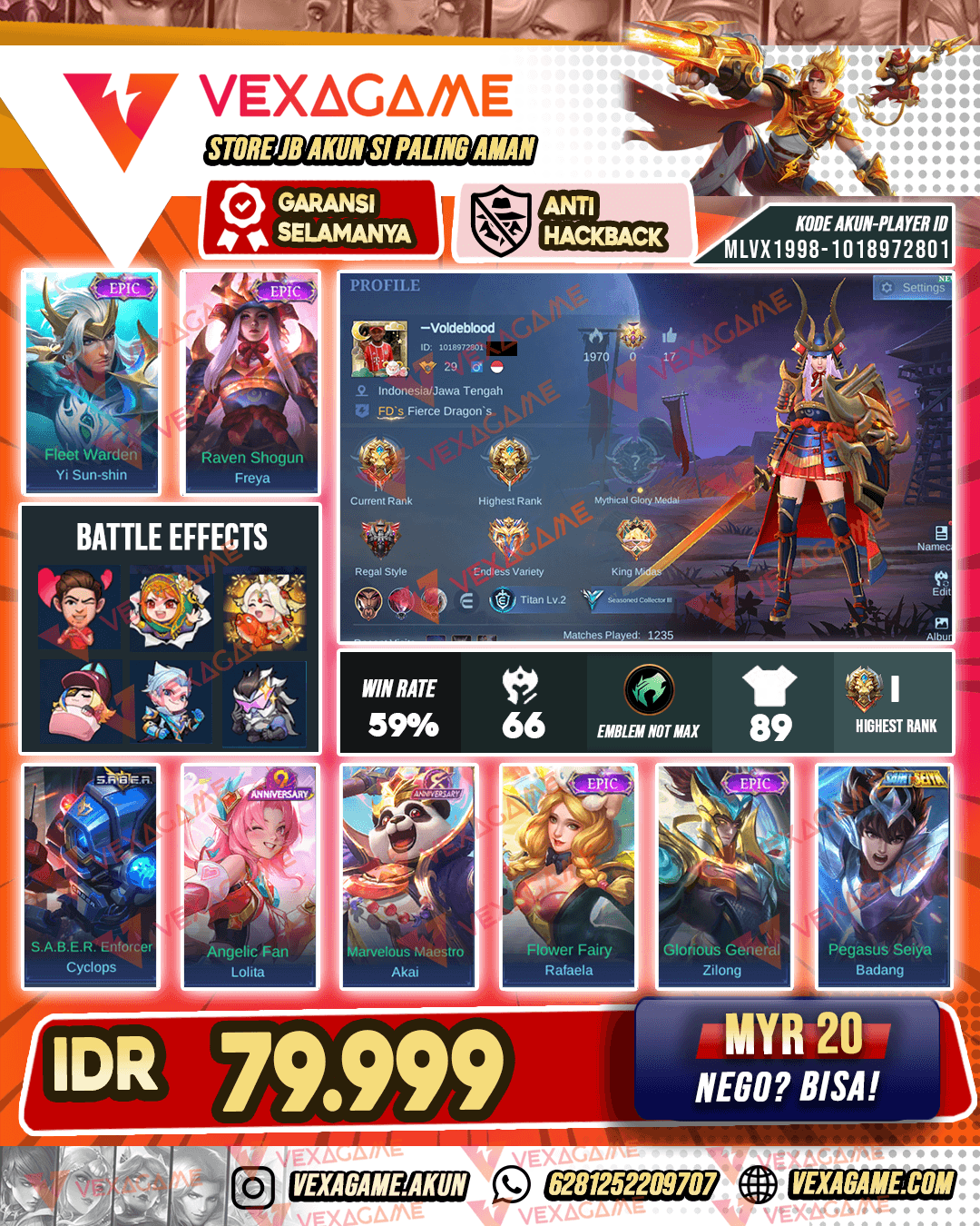 Yi Sun Shin Epic X Freya Epic