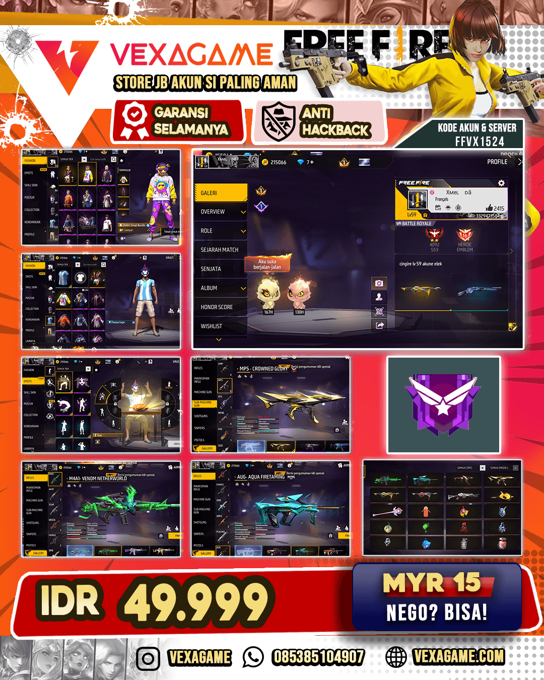 Chillin Emoji Bundle | M4A1 Venom Netherworld | AUG Aqua Firetaming | MP5 Crowned Glory
