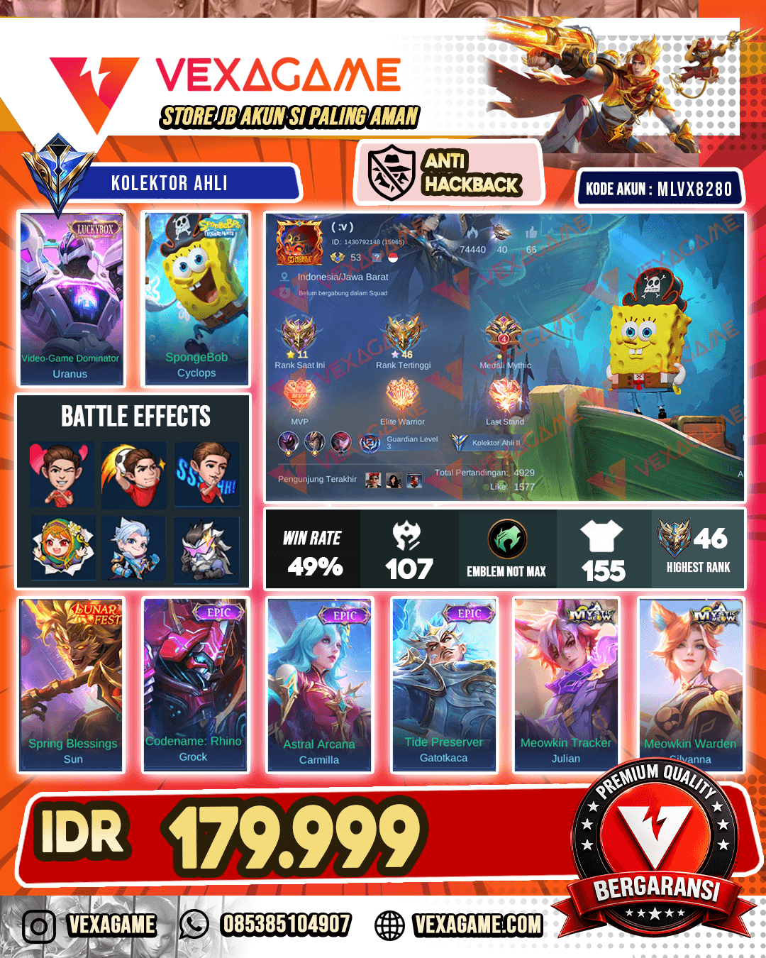 Cyclops Spongebob X Uranus Luckybox