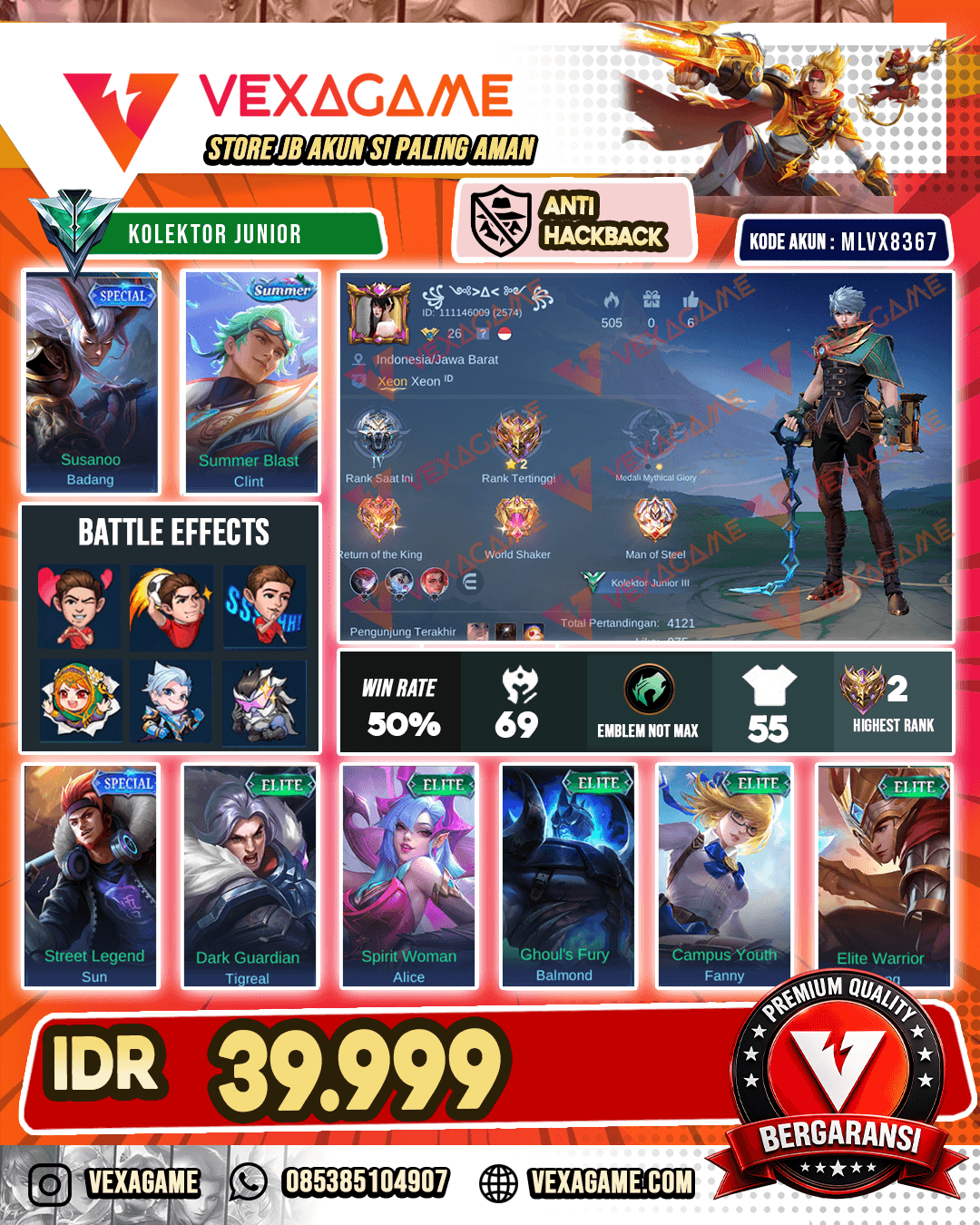 Akun Murah