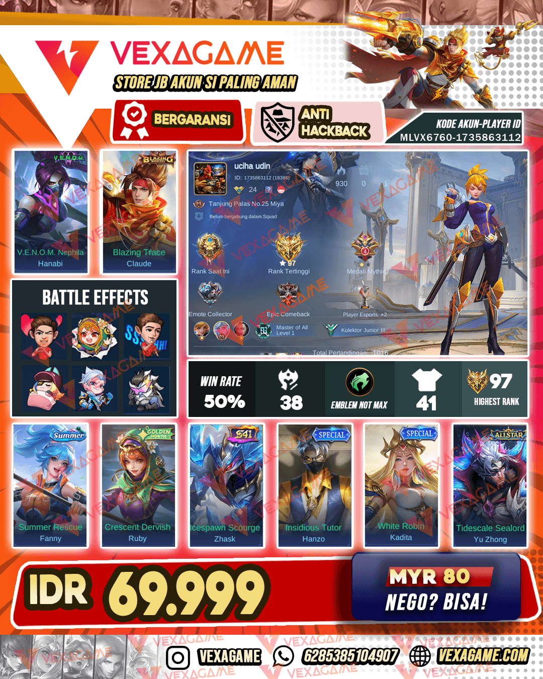 Akun Murah Meriah!!