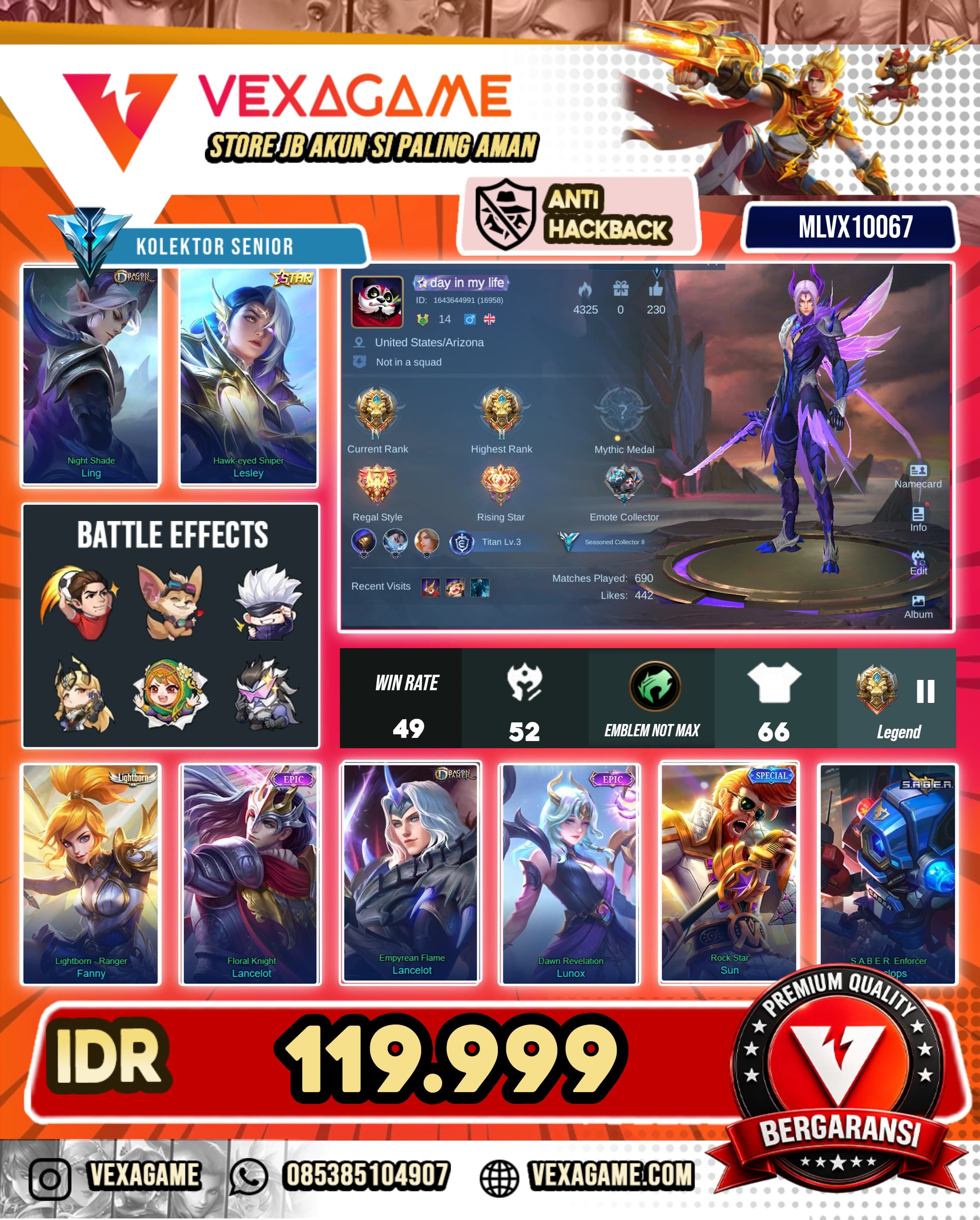 Ling Dragon Tamer | Lesley Annual Star