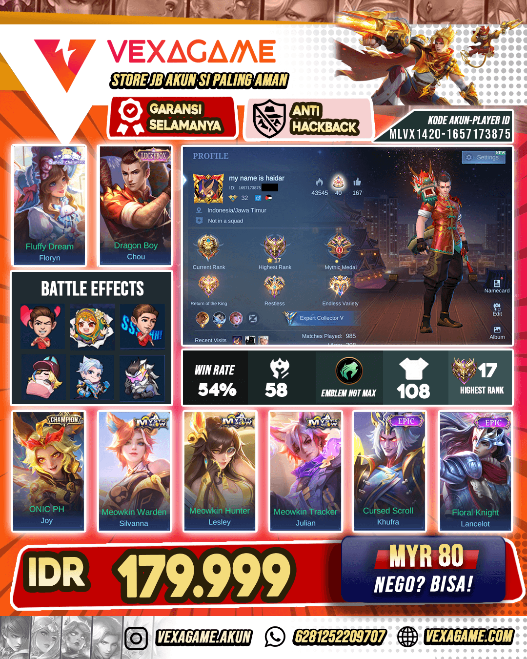 Chou Luckybox | Joy Champion