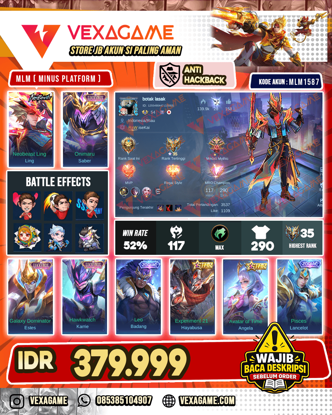 Ling Neobeast | 3 Luckybox