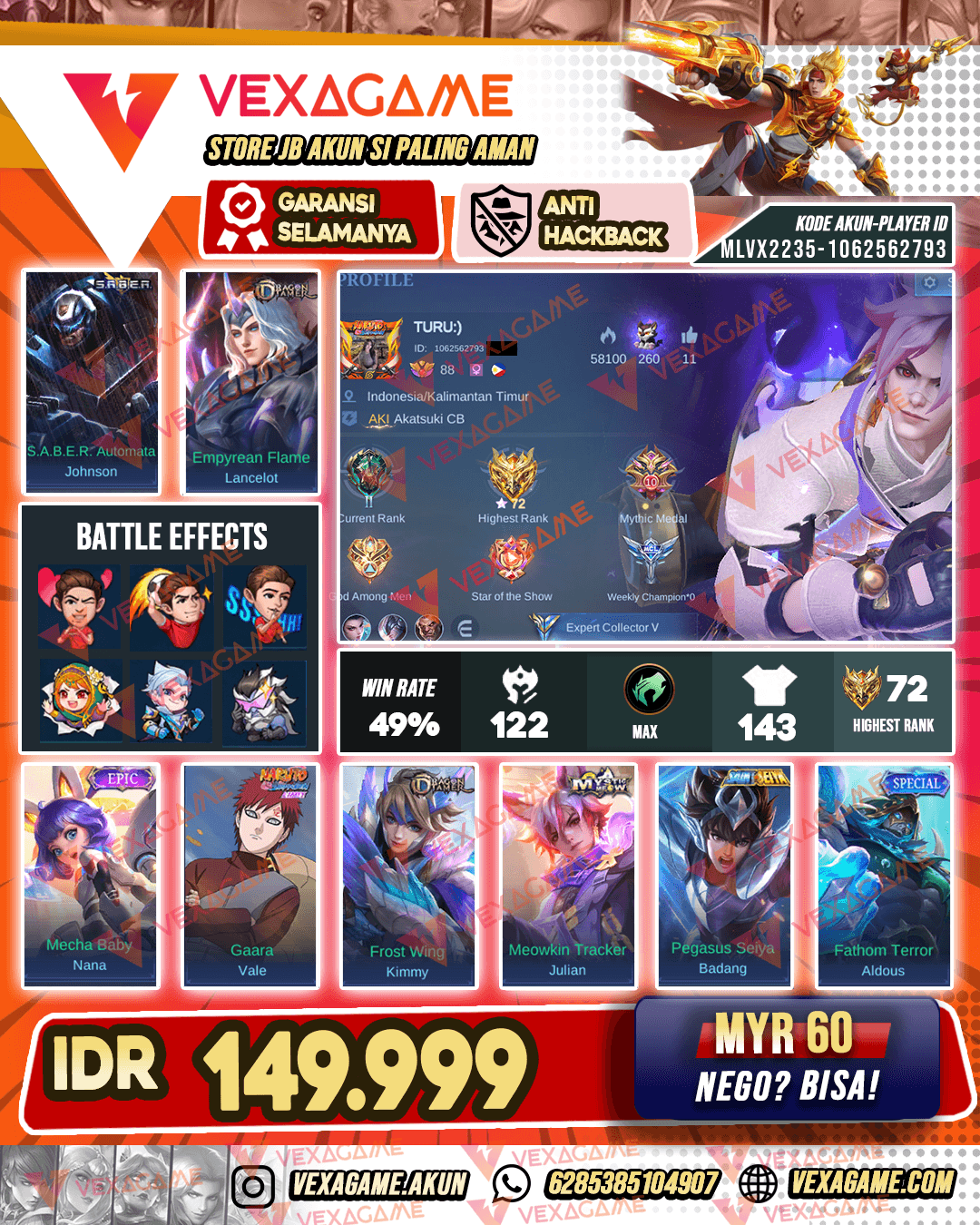 Hero 122 | Emblem MAX