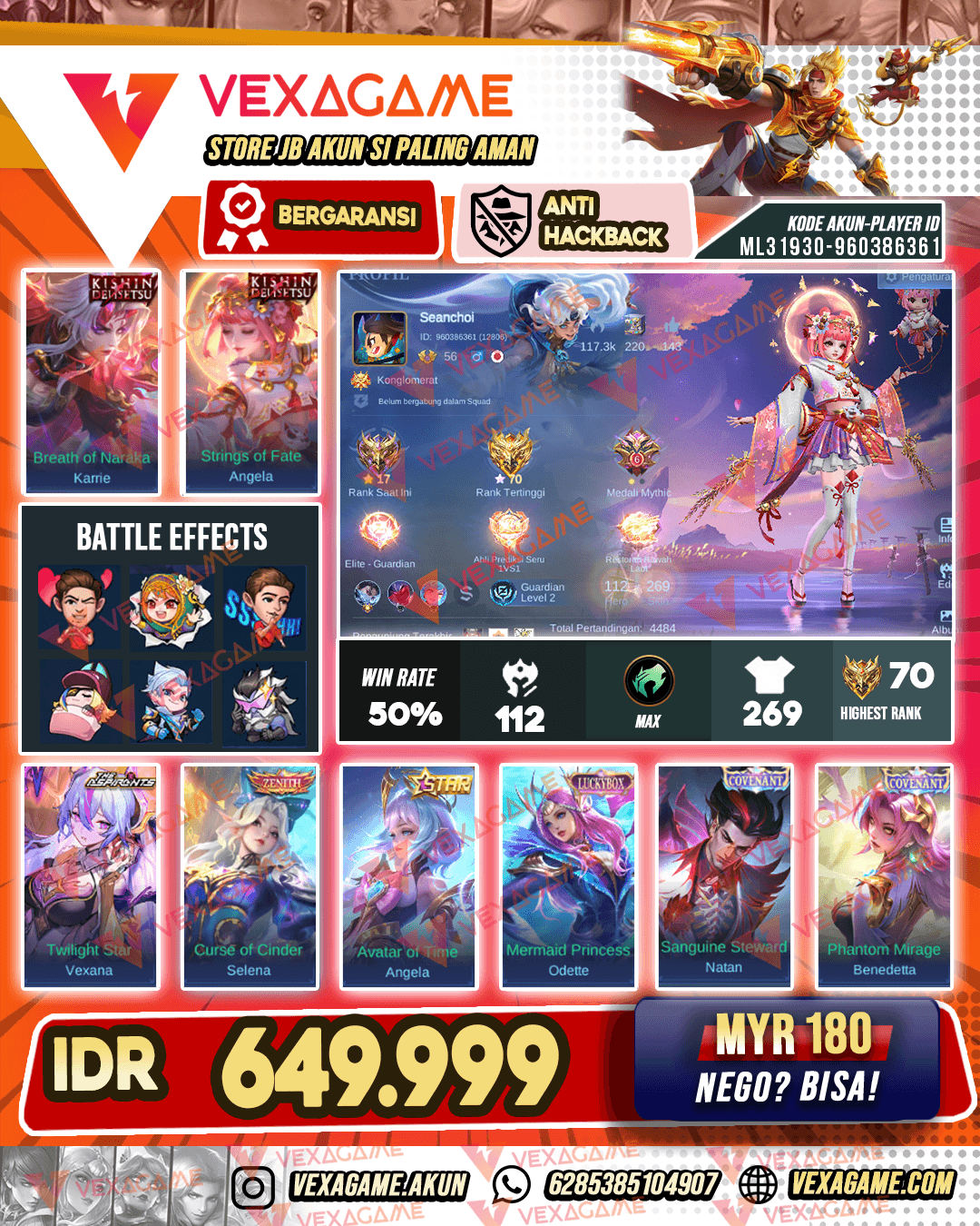 2 Kishin Densetsu | Vexana Asphirant | Selena Zetih | Odette Luckybox