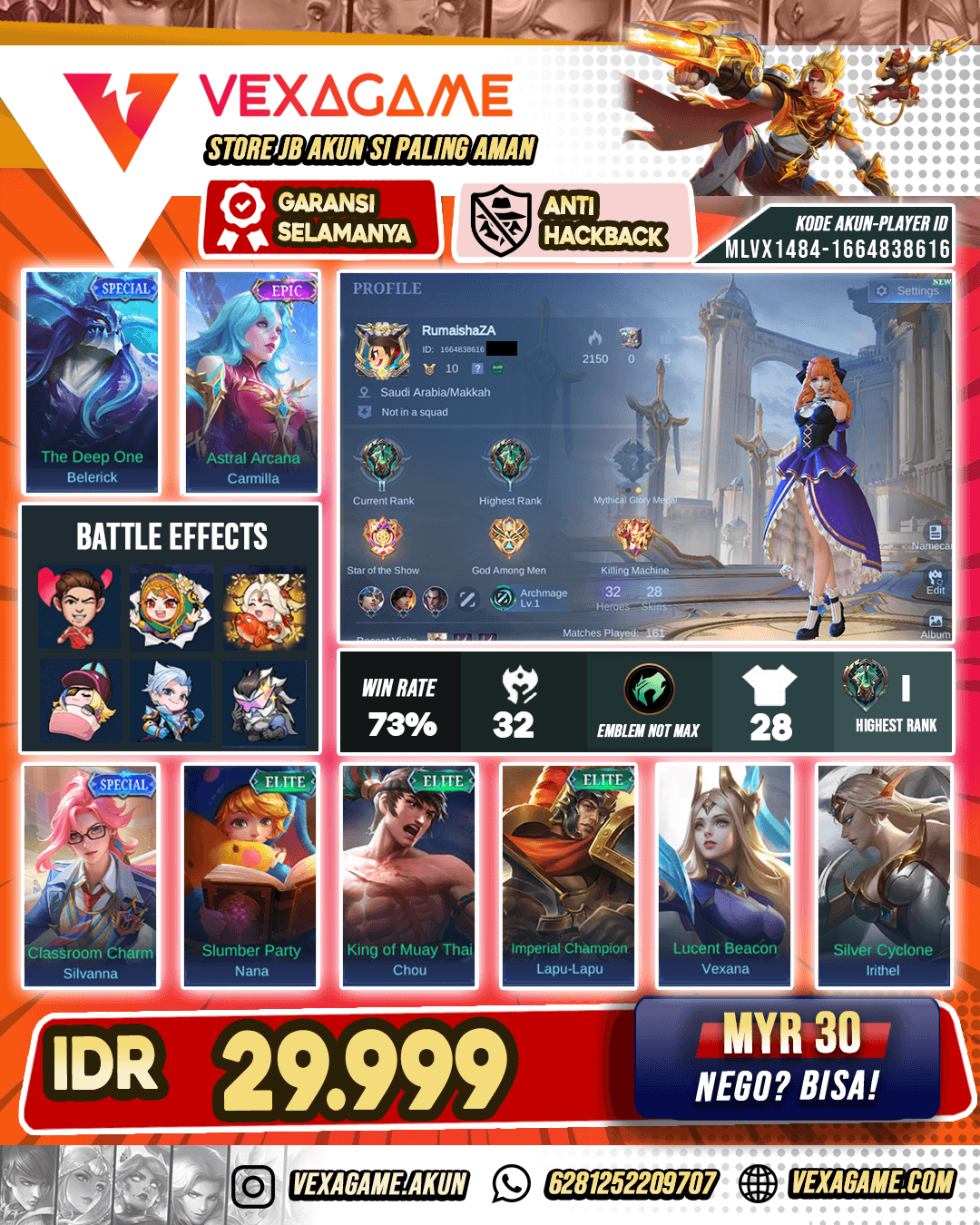 Akun Murah