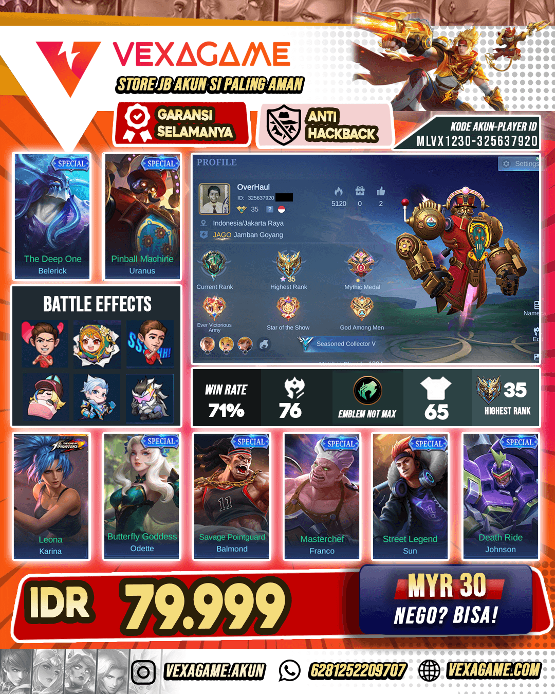 Akun Murah Meriah