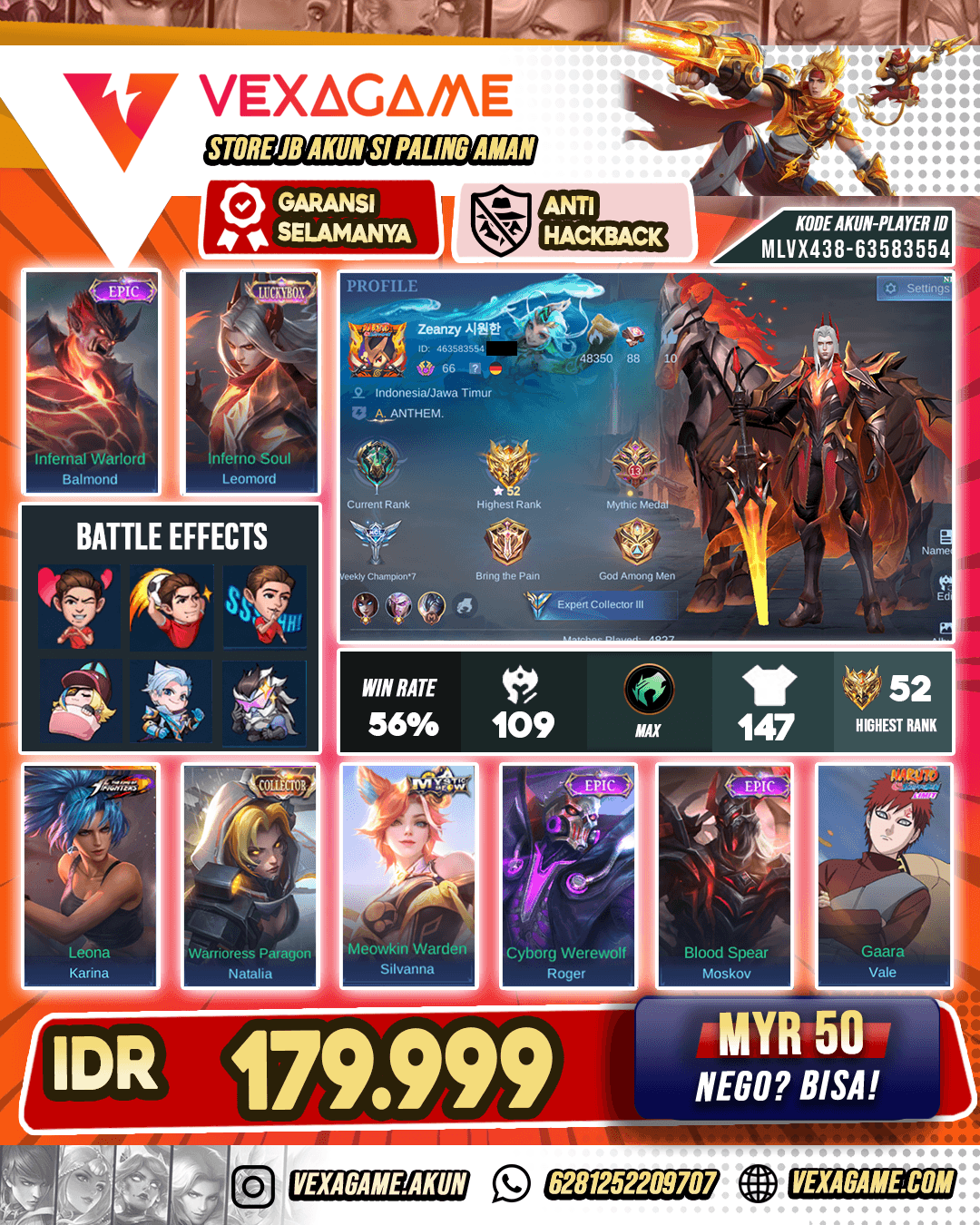 Balmond Epic, Leomord Luckybox Murah