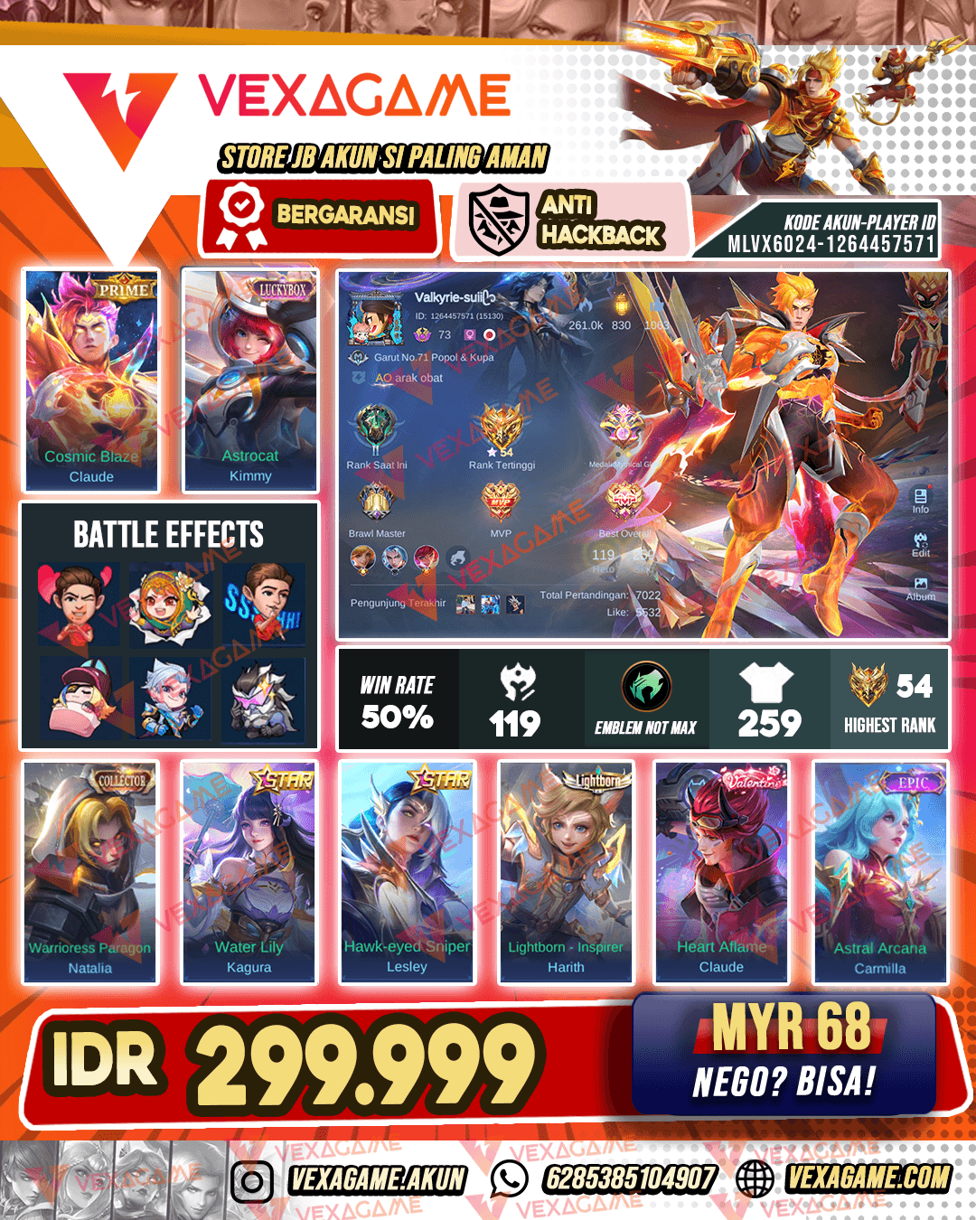 Claude Prime | Kimmy Luckybox | Lesley & Kagura
