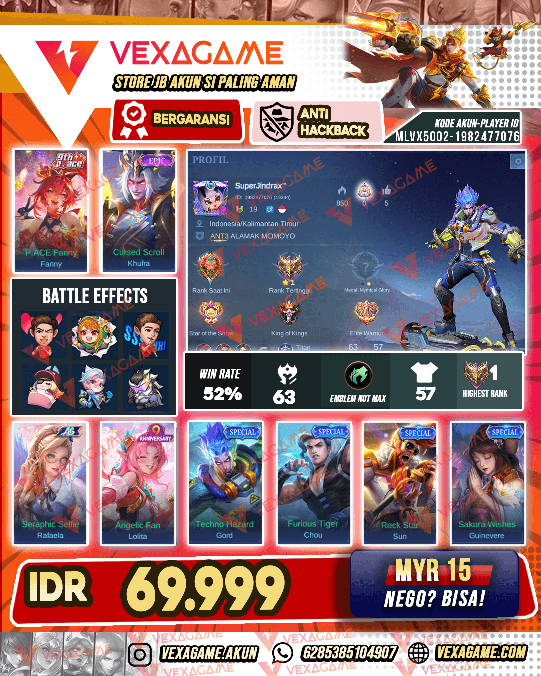 Akun Murah Harga Pelajar