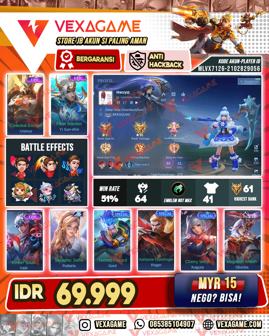 Akun Murah Harga Pelajar