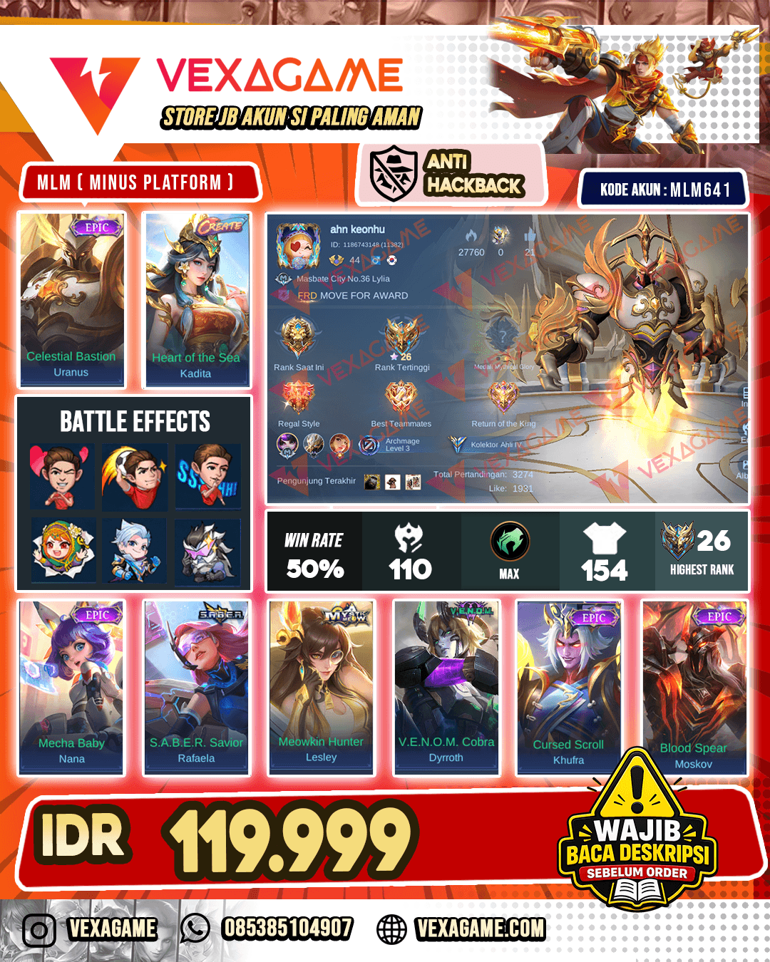 Uranus Epic X Kadita Create