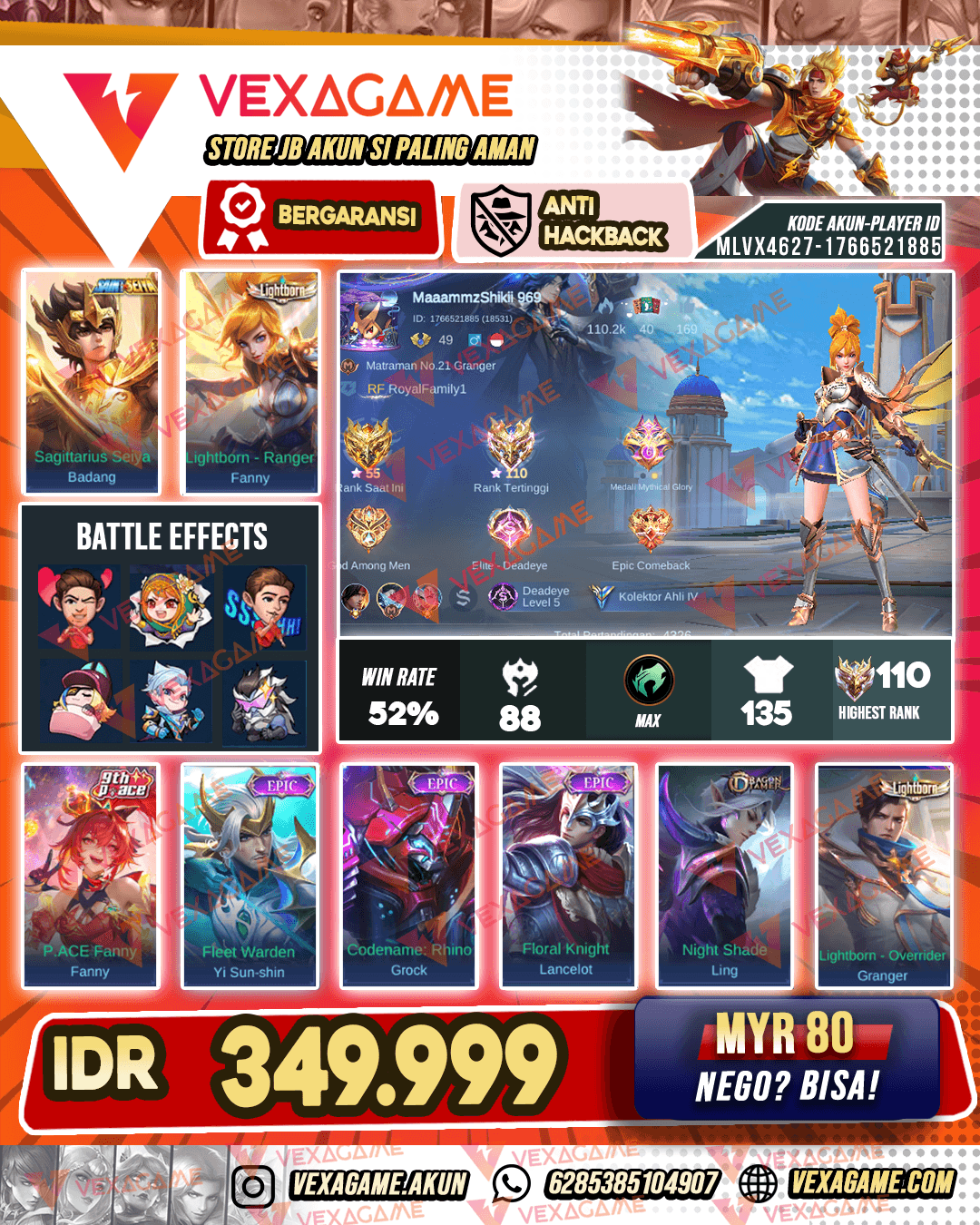 Badang Sain Seiya Gold  | Ex Immo