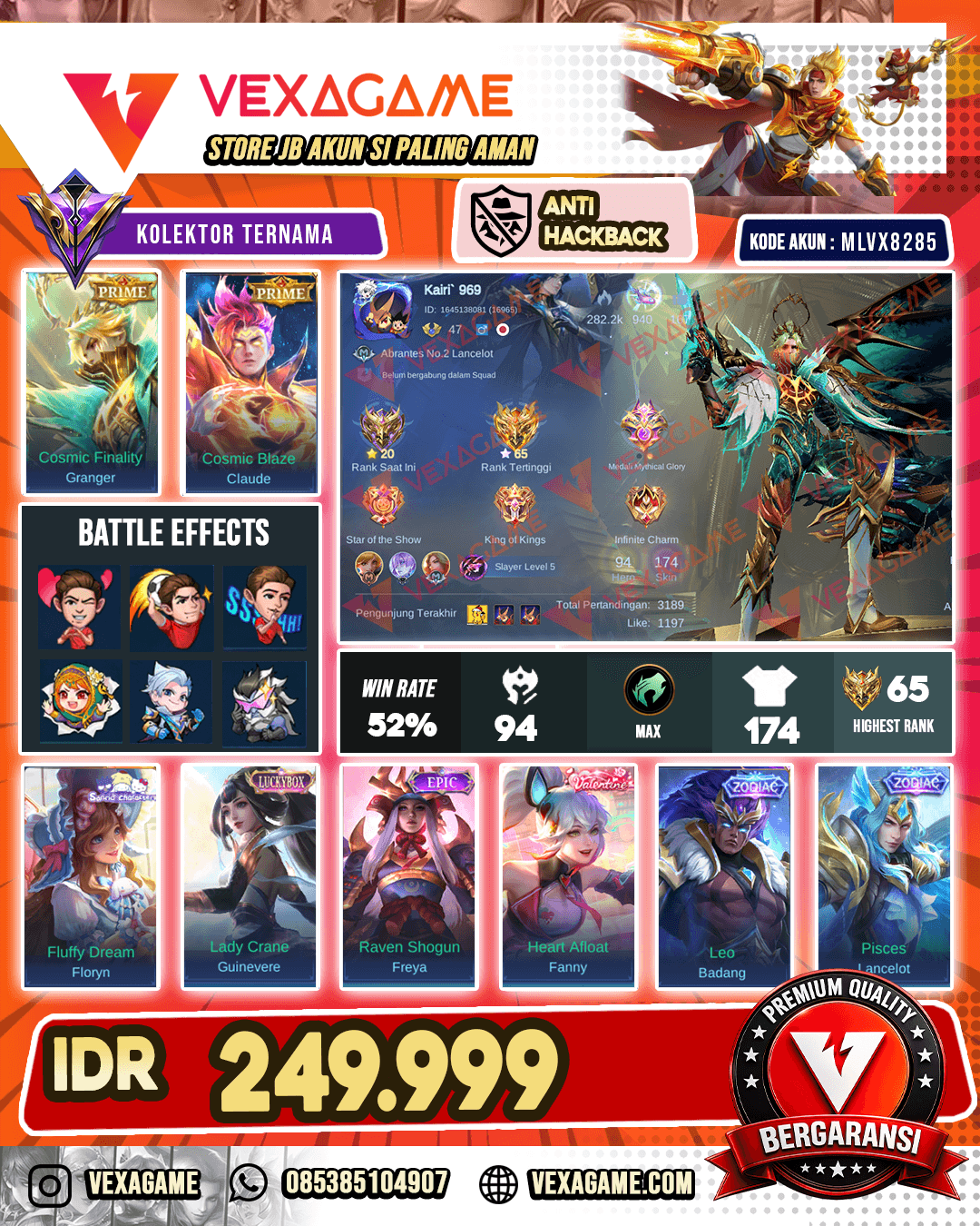 Granger Prime X Claude Prime | Guinevere Luckybox