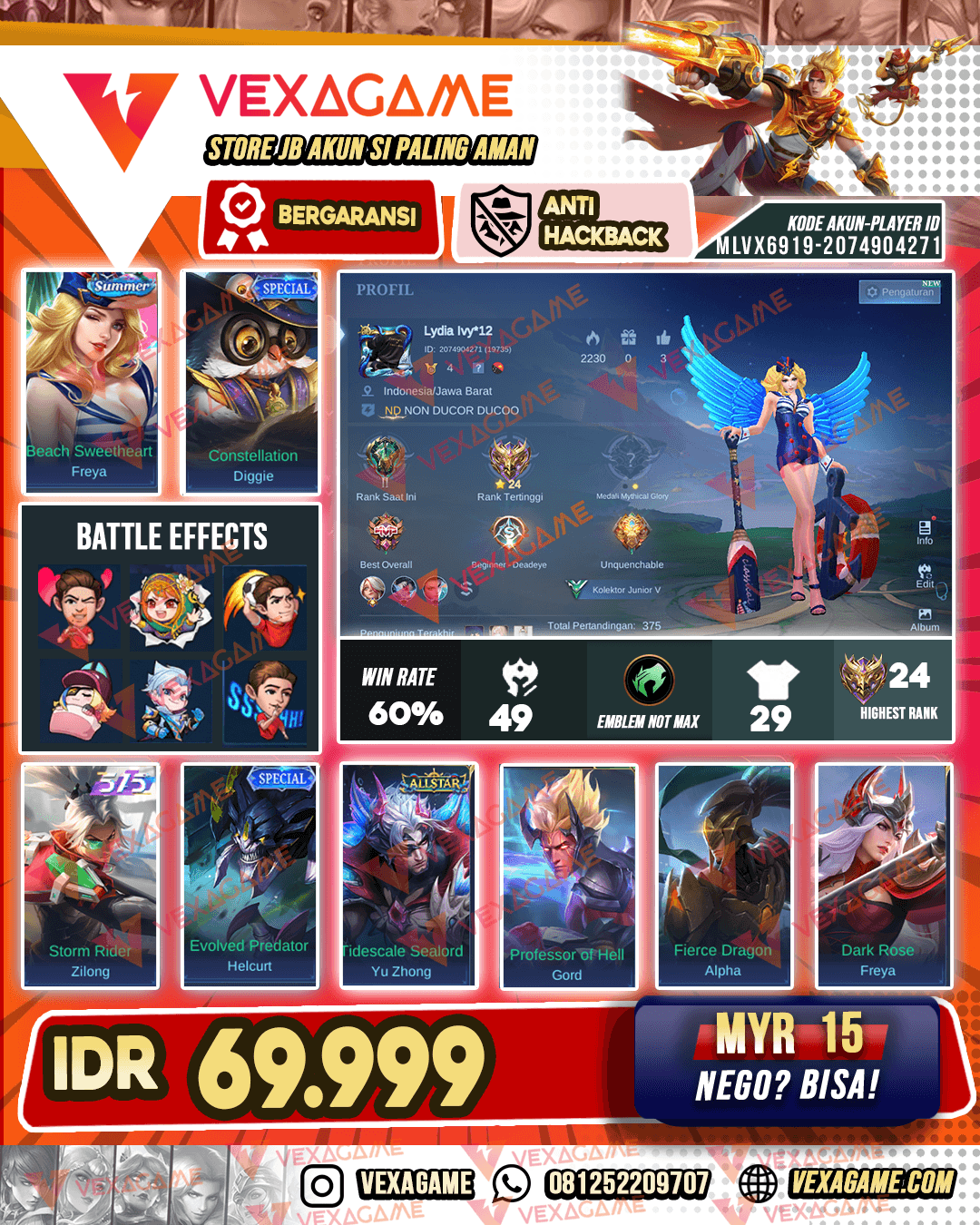 AKUN MURAH