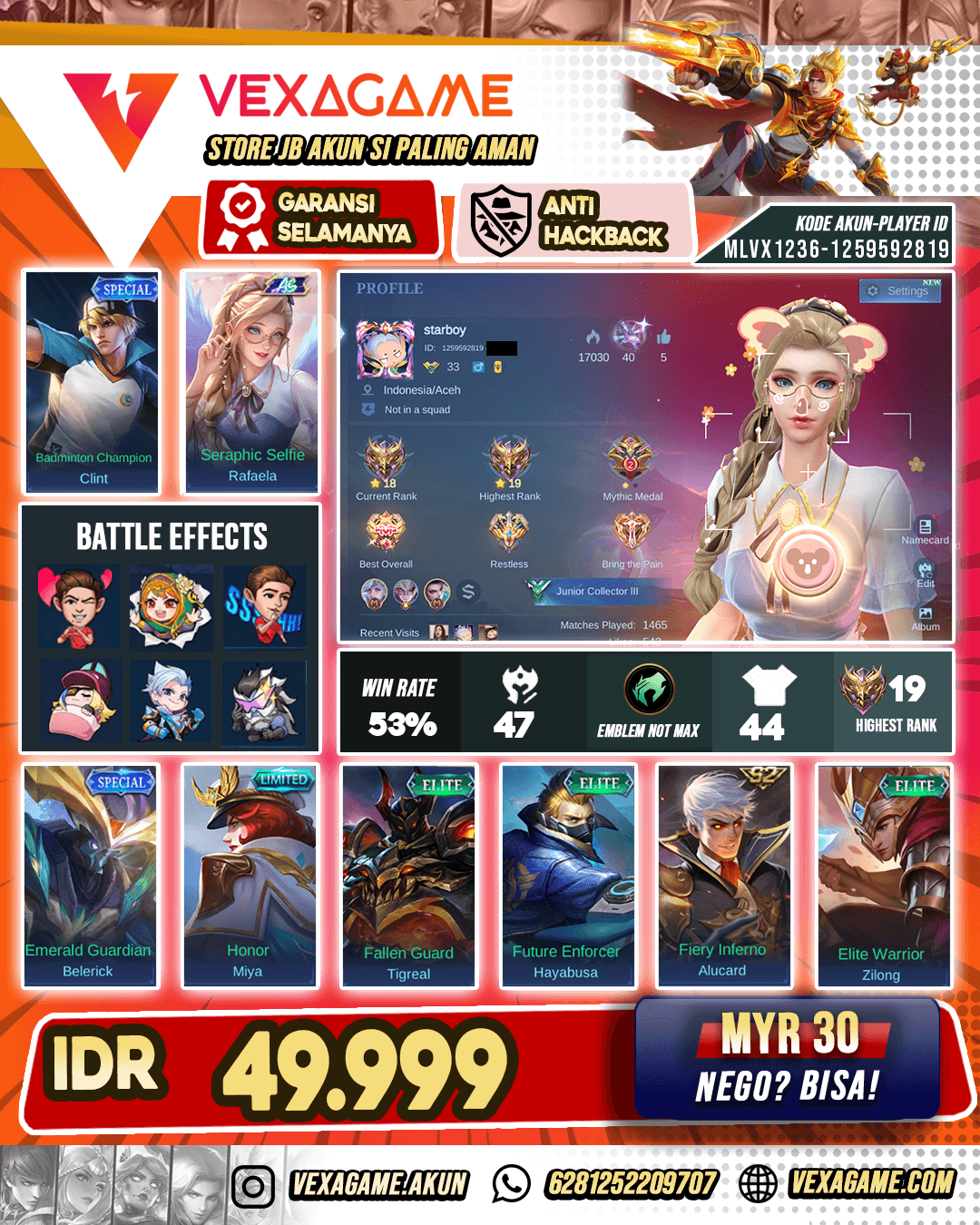 Akun Super Murah