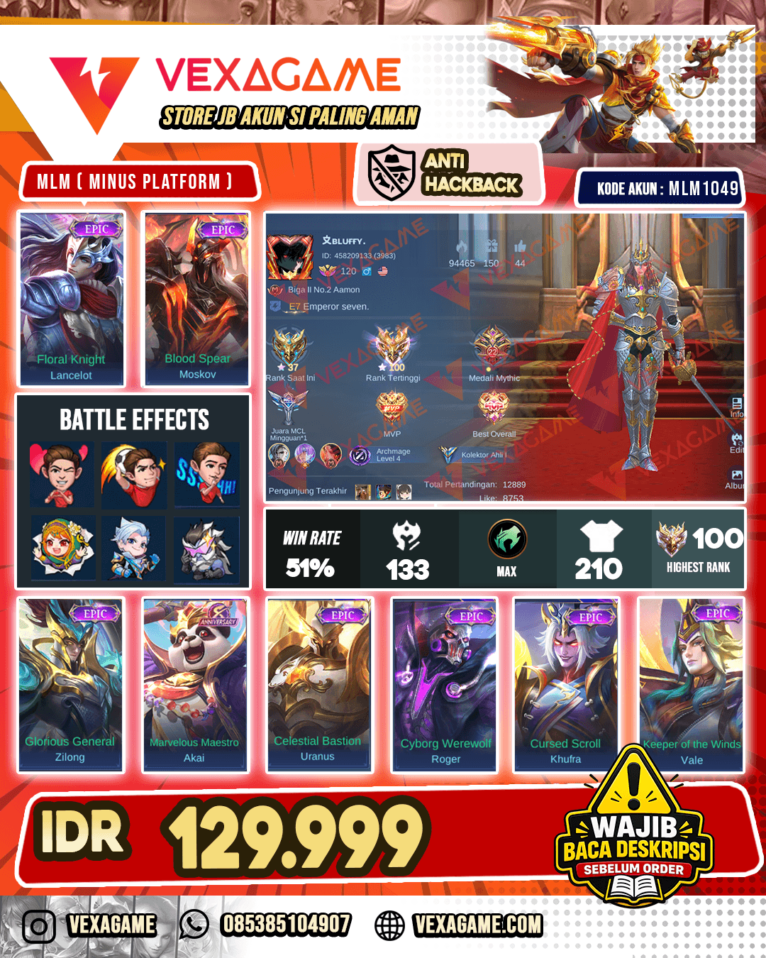 Lancelot Epic | Moskov Epic