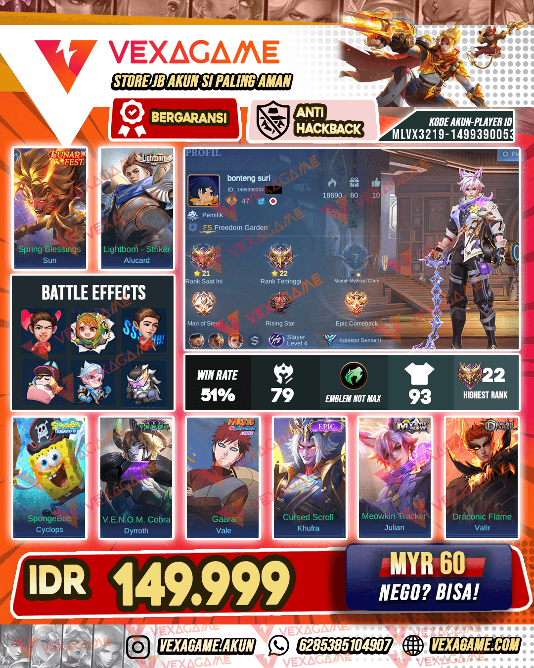 Sun Lunar Fest X Cyclops Spongebob